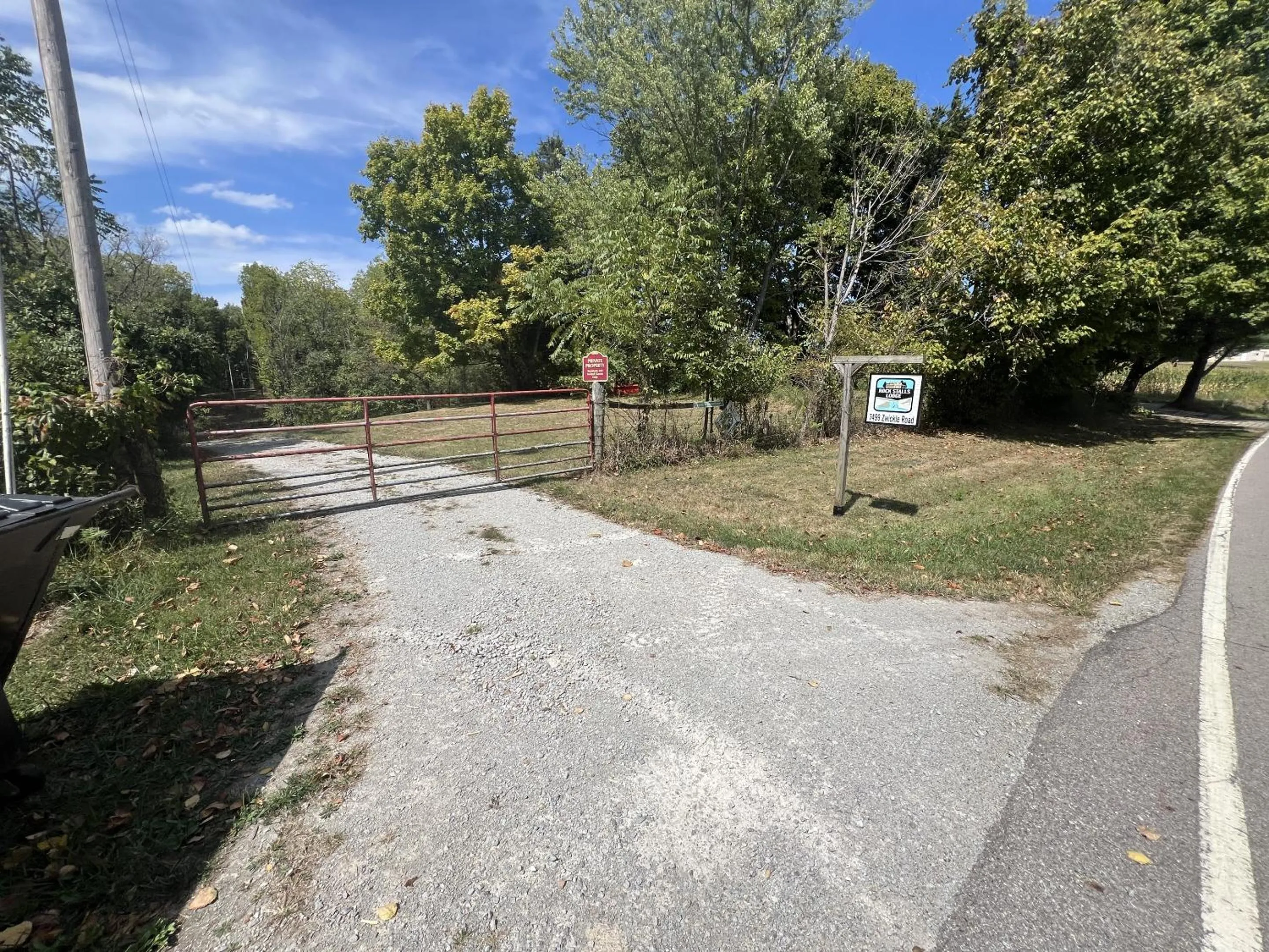 View (from property/room) in Rock Stalls Lodge Hocking Hills