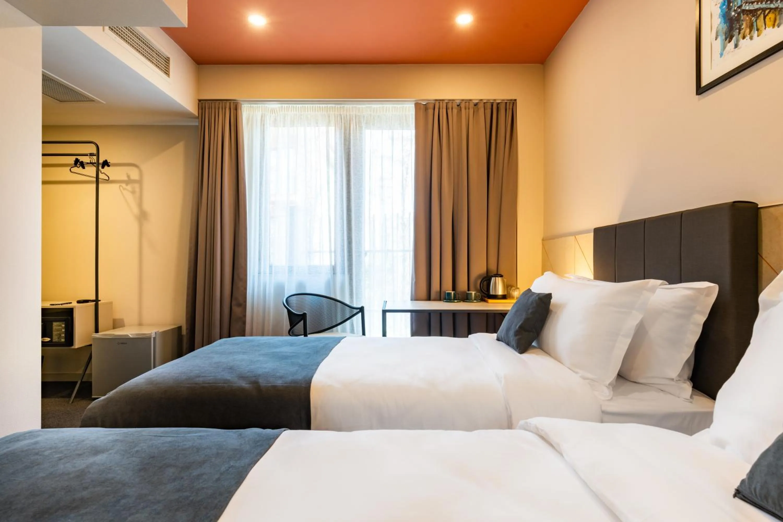 Bedroom, Bed in Reikartz King Tamar Tbilisi