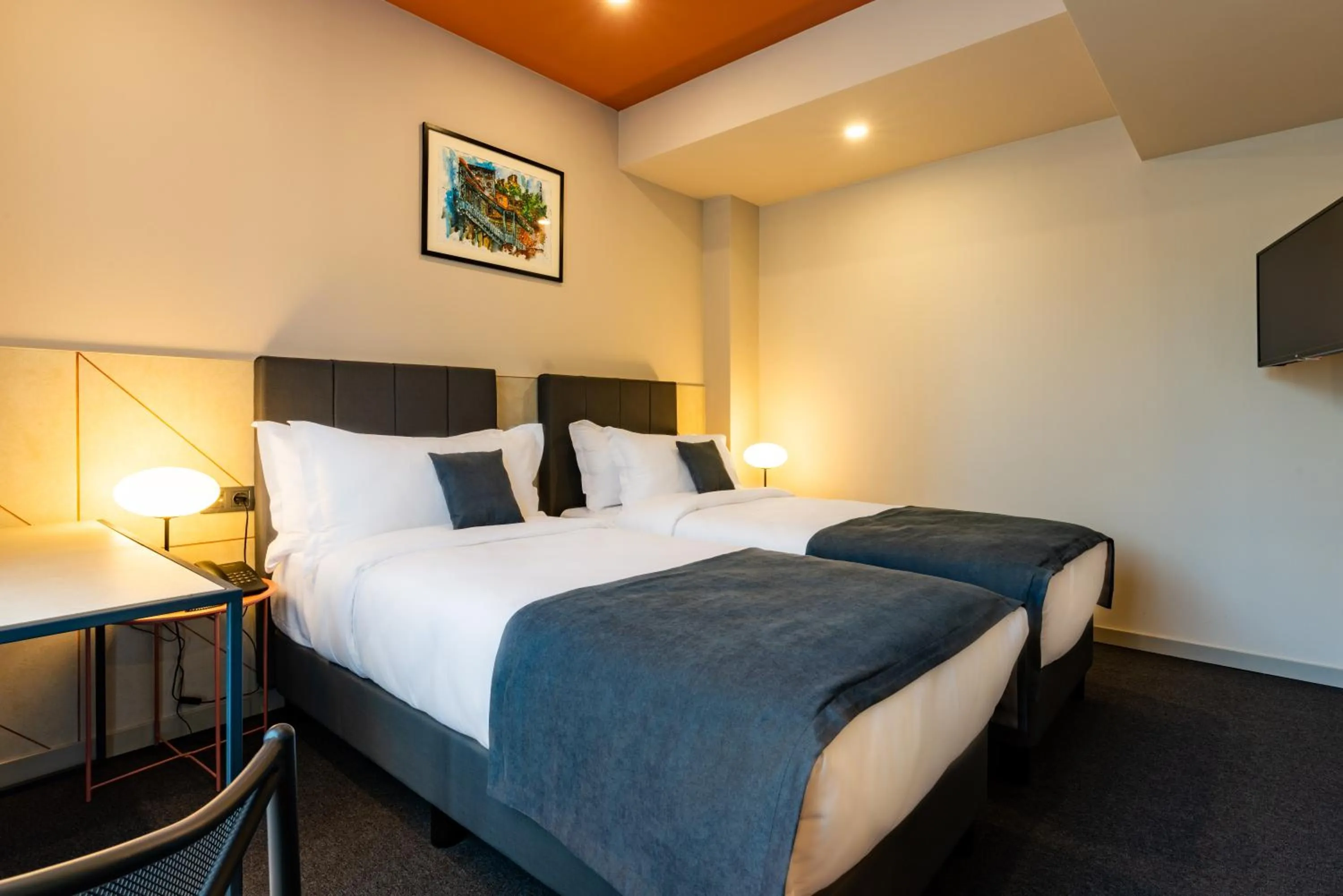 Bed in Reikartz King Tamar Tbilisi