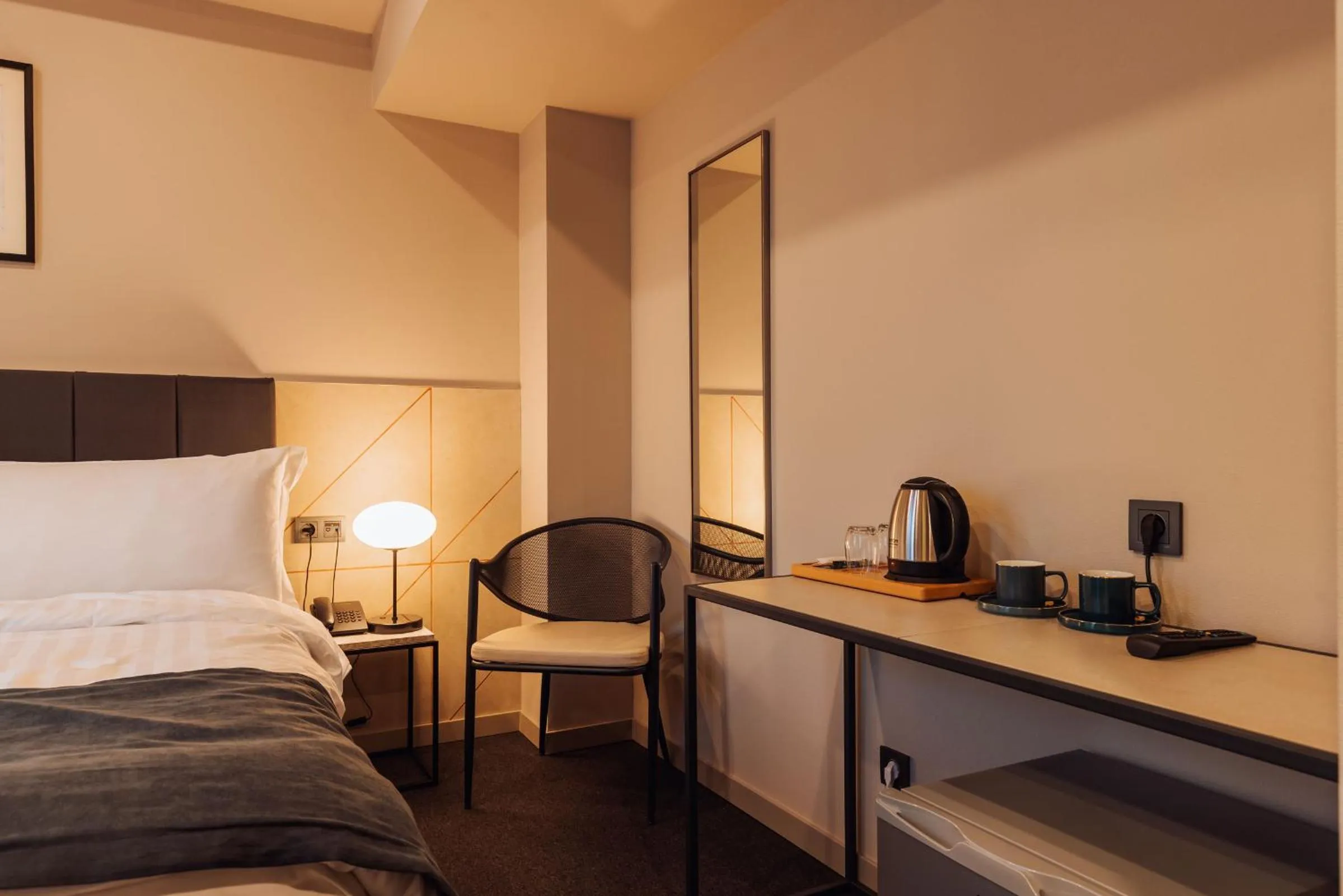 Bed in Reikartz King Tamar Tbilisi