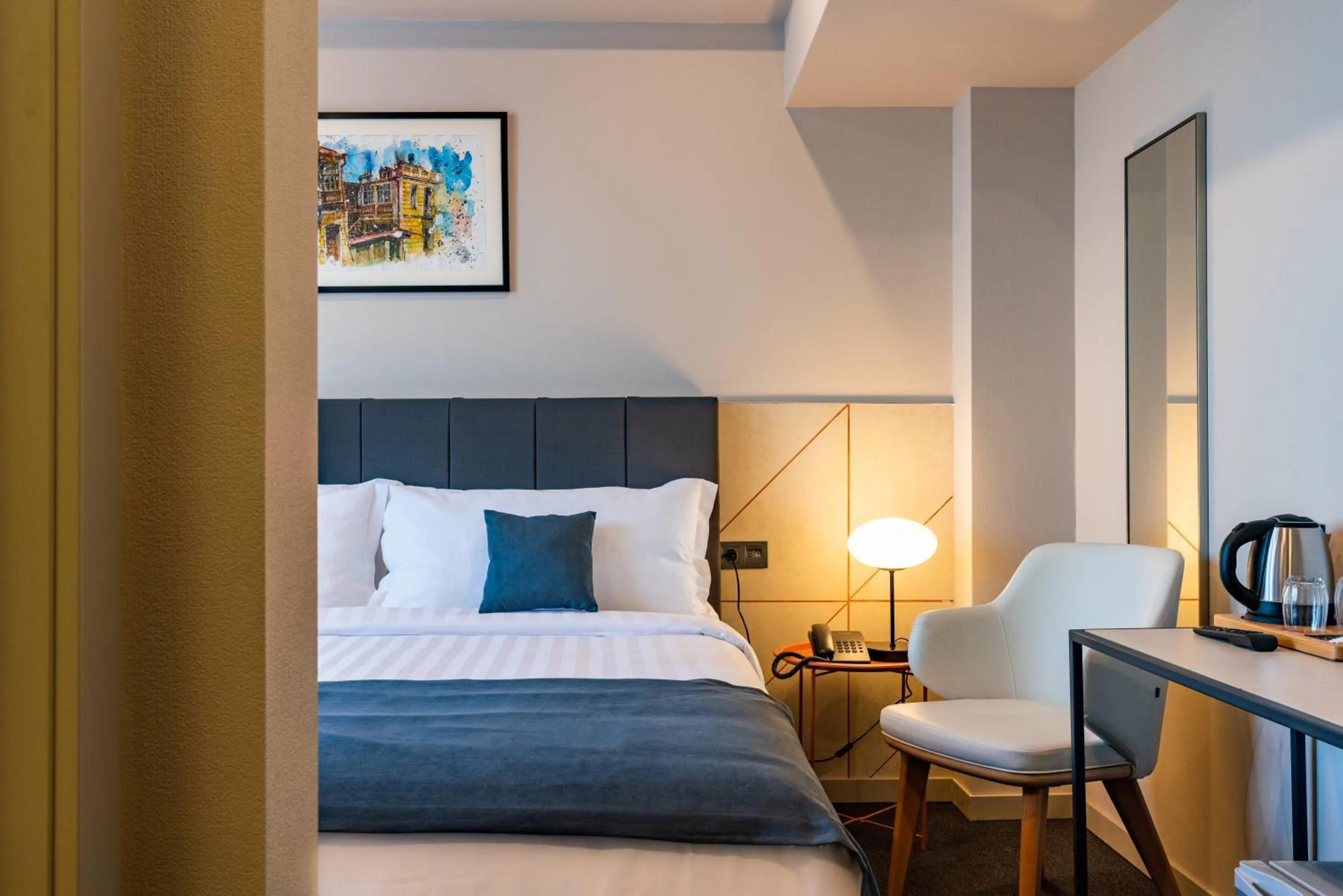 Bed in Reikartz King Tamar Tbilisi