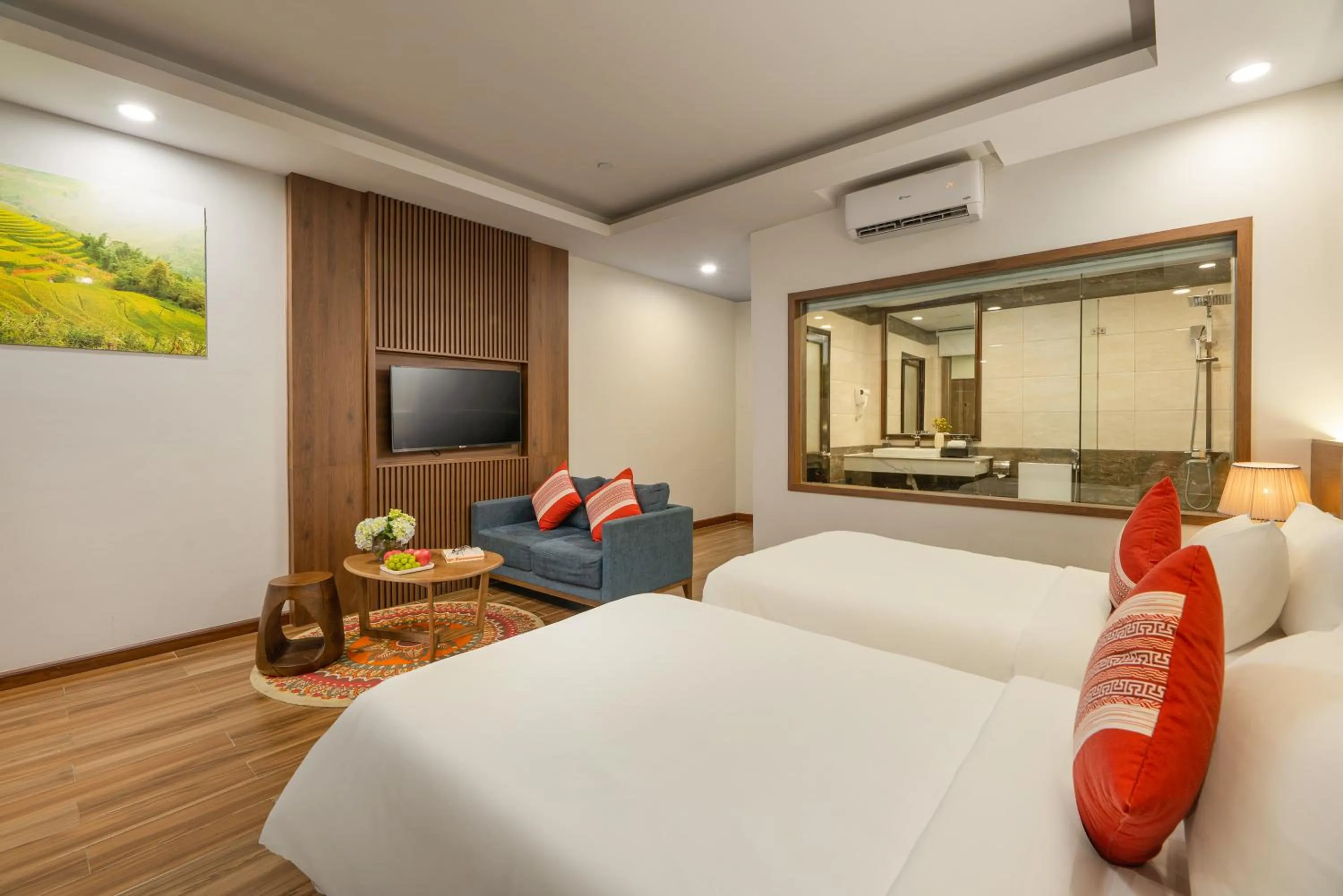 Bed in DeLaSol Sapa - Central Boutique Hotel