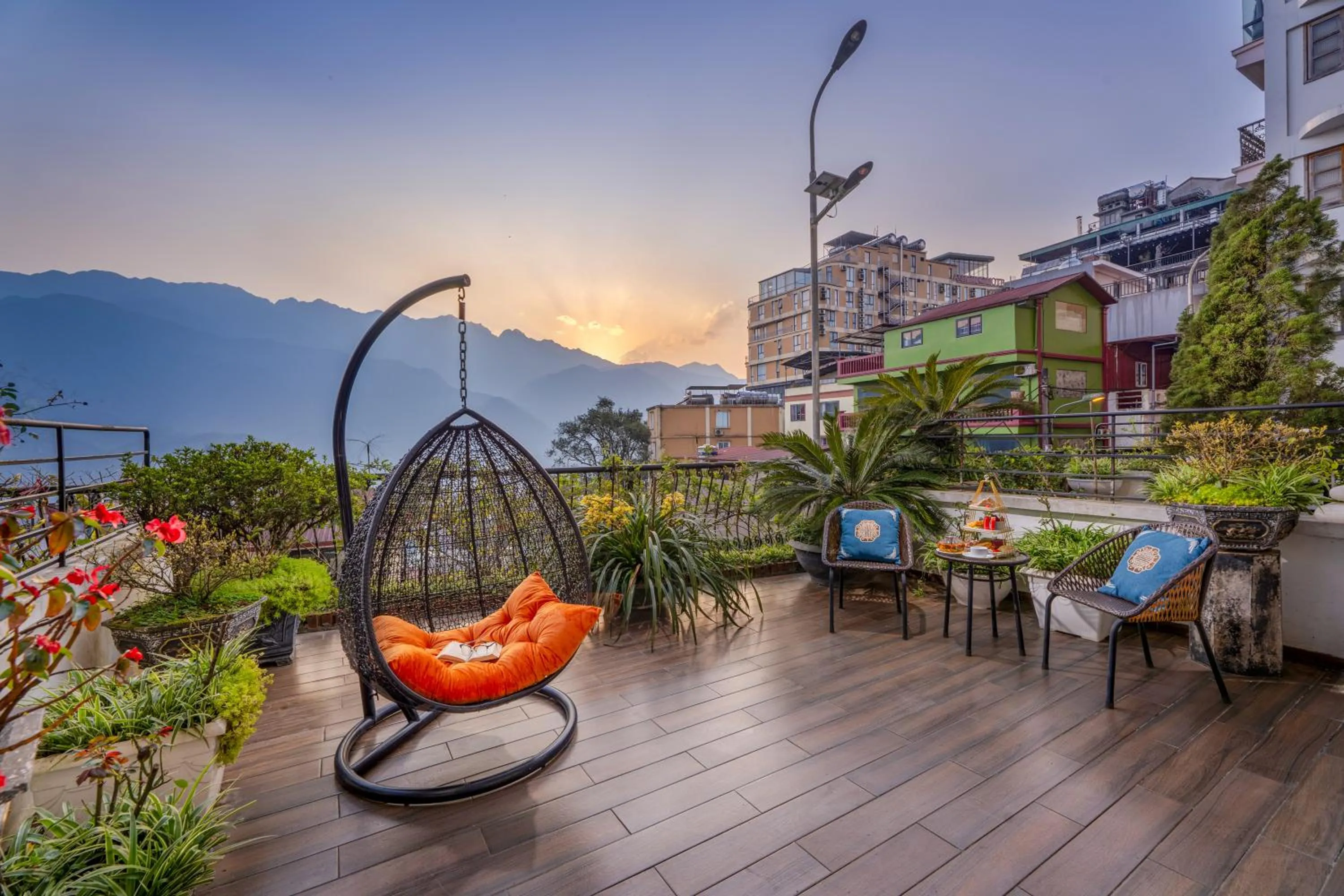 Garden in DeLaSol Sapa - Central Boutique Hotel