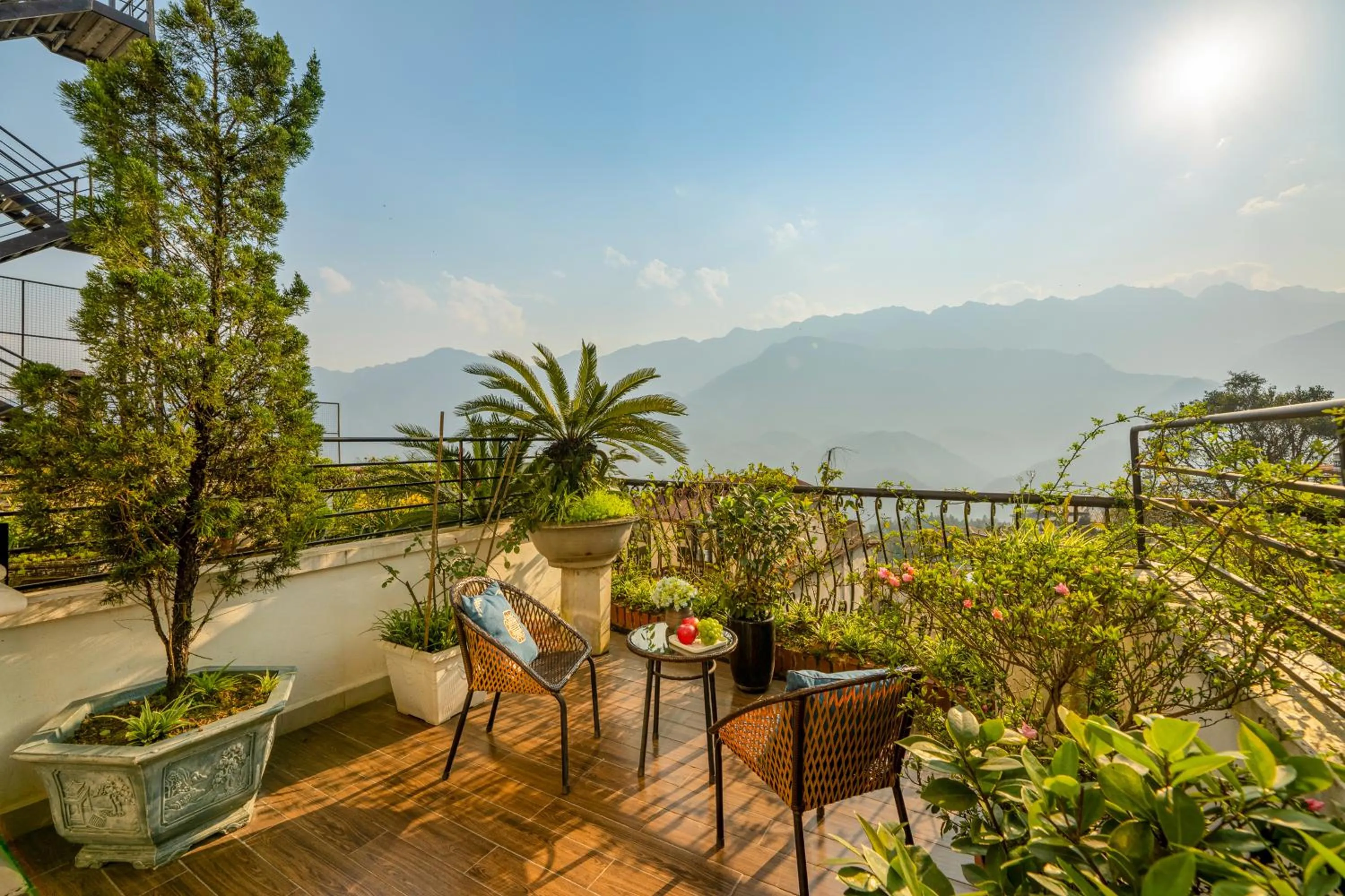 Garden in DeLaSol Sapa - Central Boutique Hotel