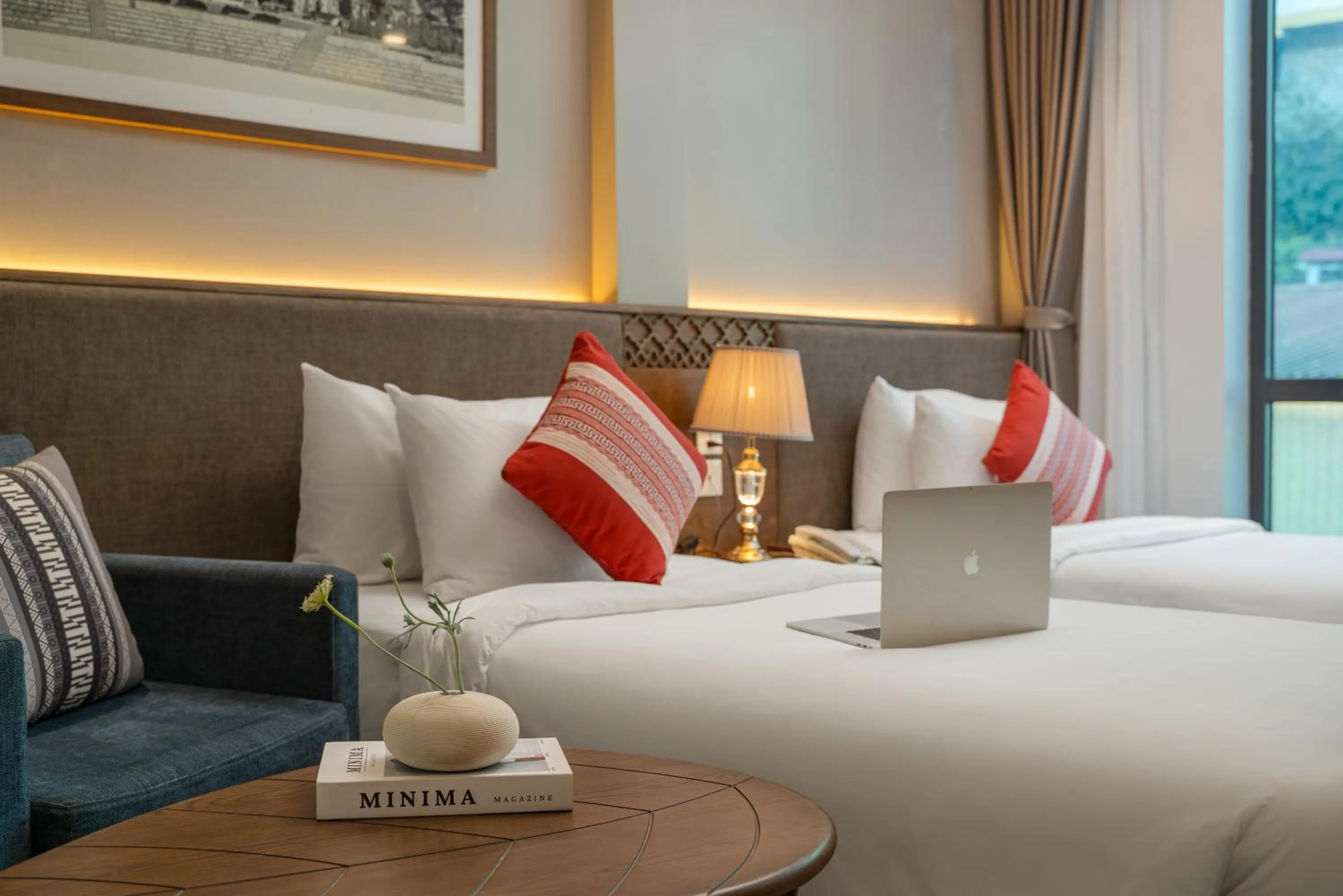 Bedroom, Bed in DeLaSol Sapa - Central Boutique Hotel