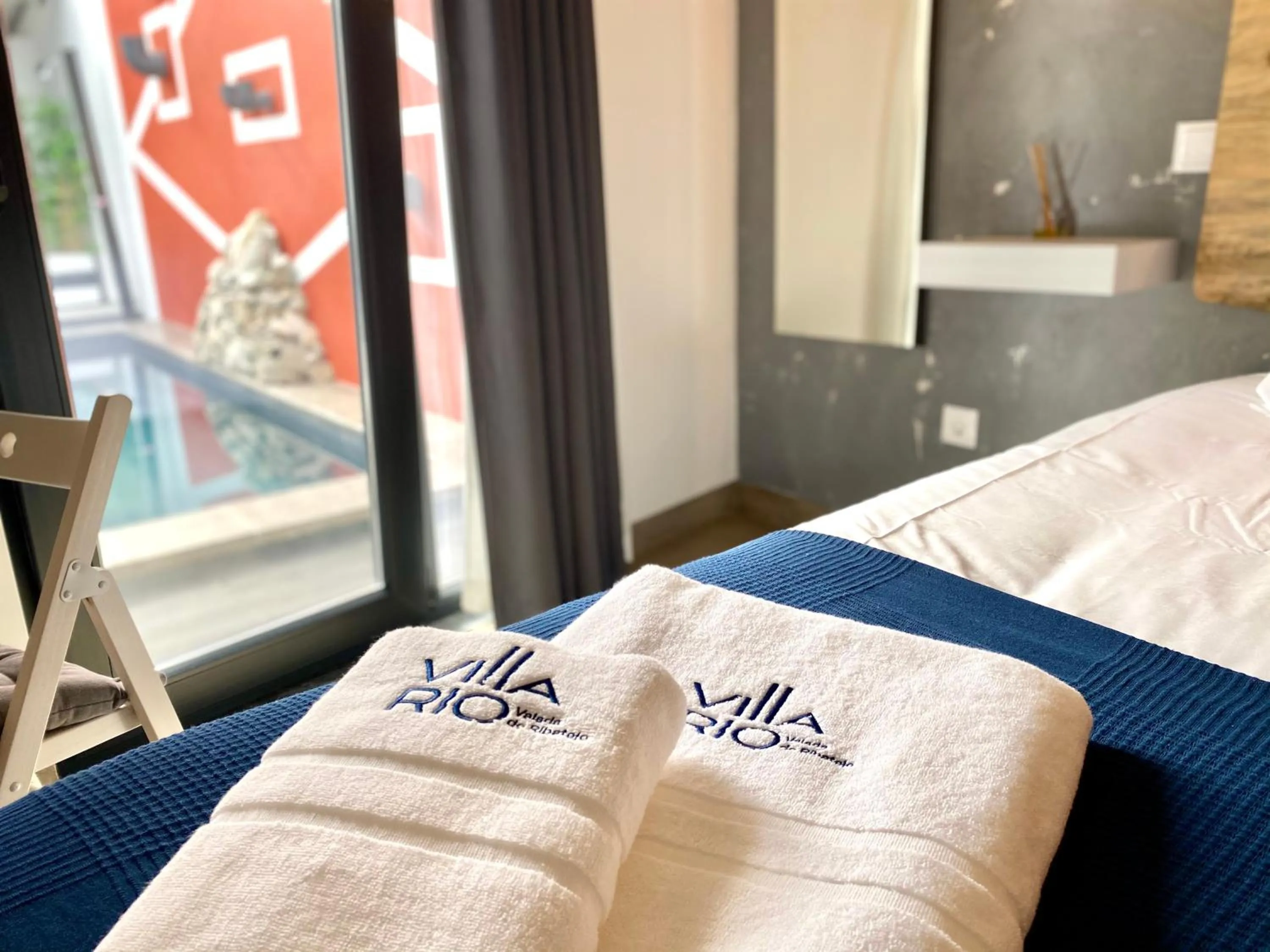 towels, Bed in Villa Rio by Valada Village