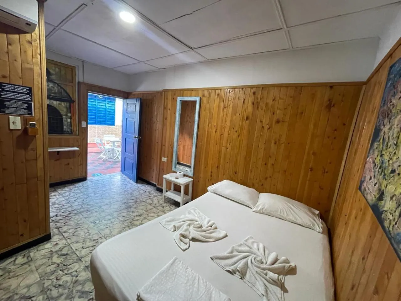 Bed in Hostal Luna Llena Getsemaní