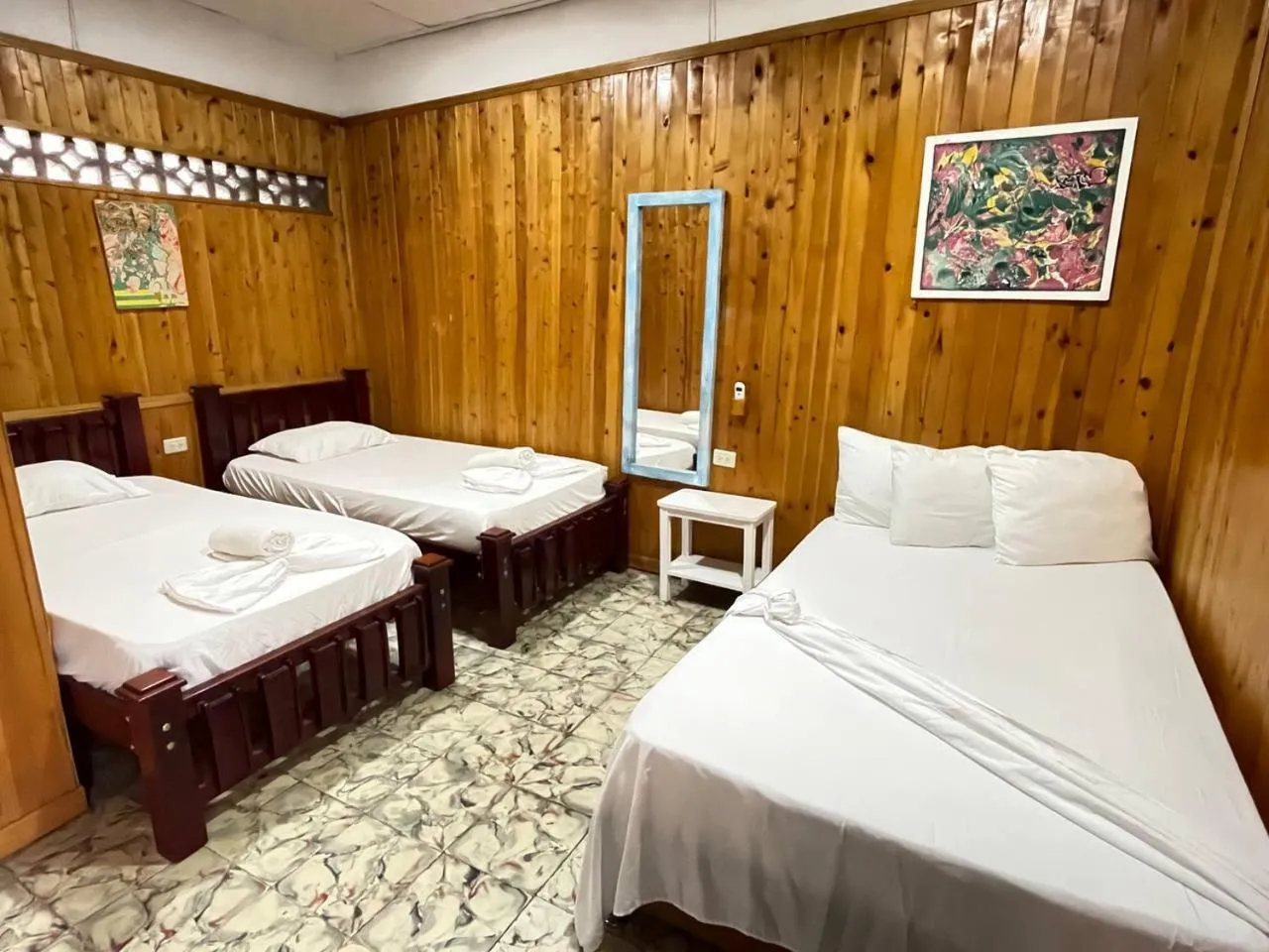 Bed in Hostal Luna Llena Getsemaní