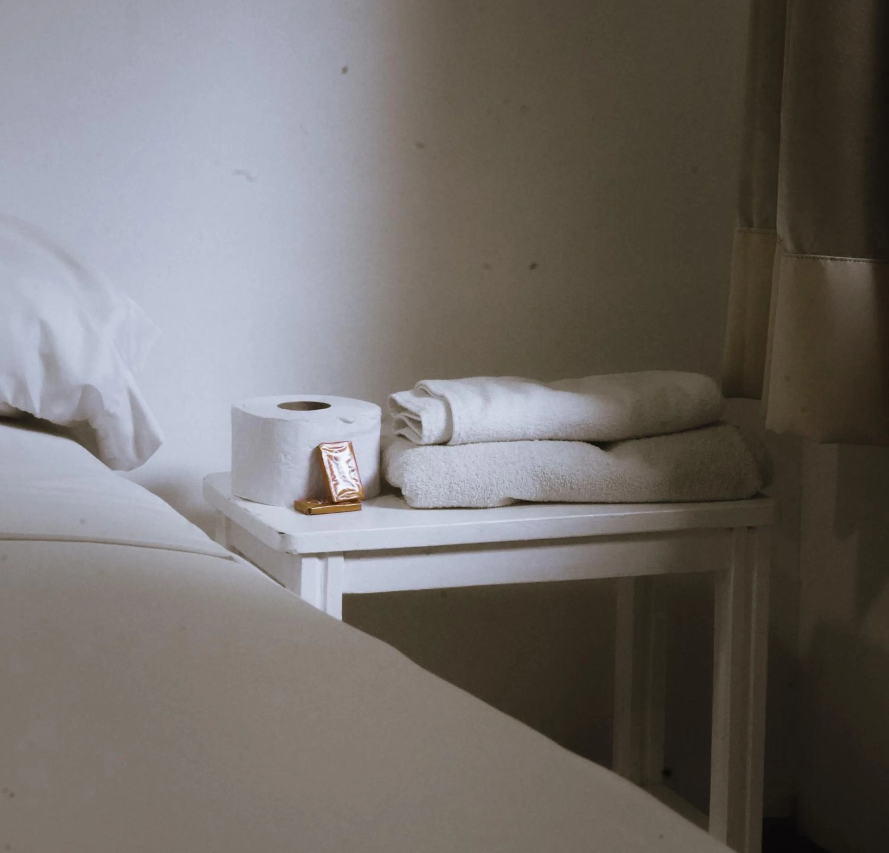 Toilet, Bed in Hostal Luna Llena Getsemaní