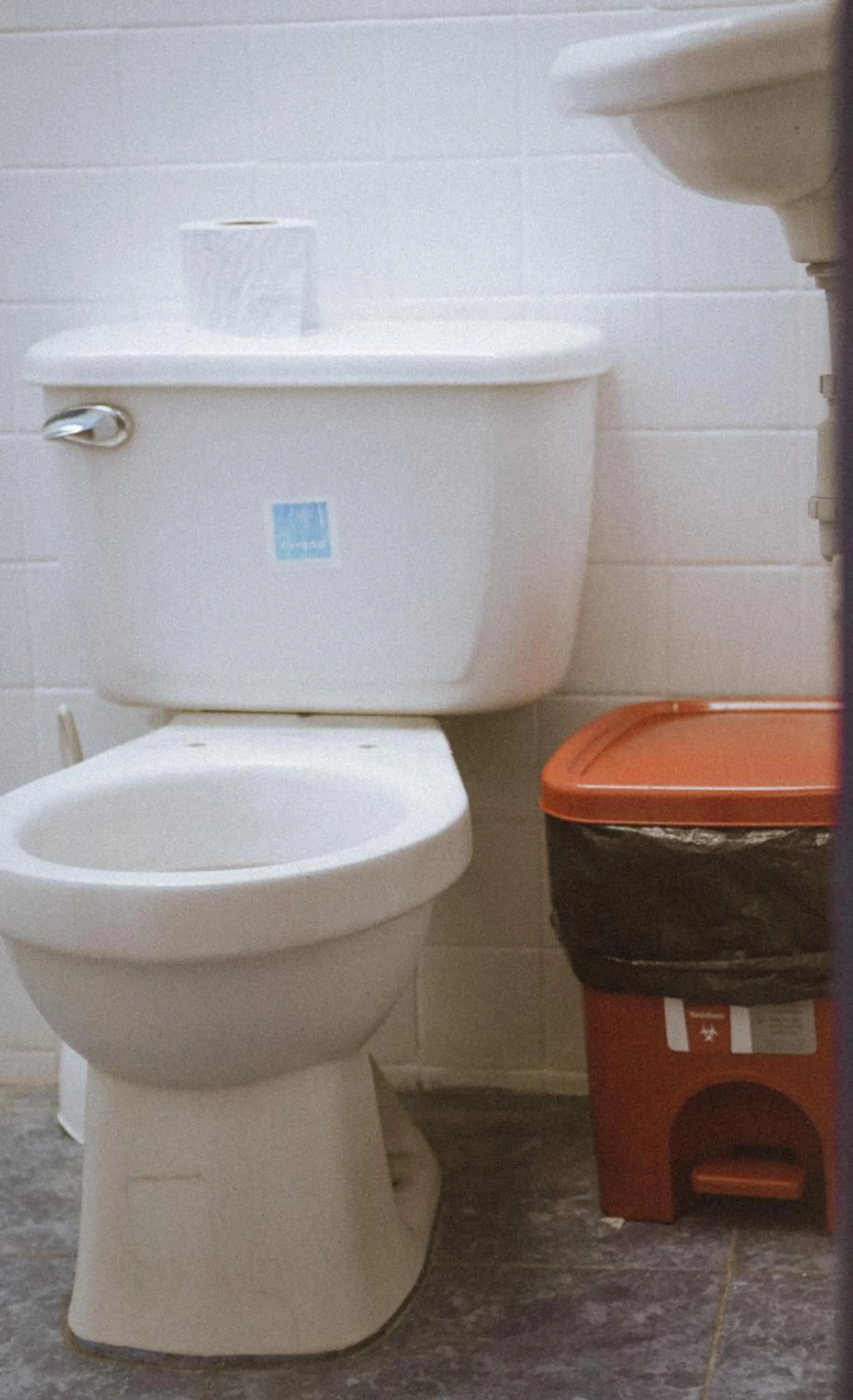 Bathroom in Hostal Luna Llena Getsemaní