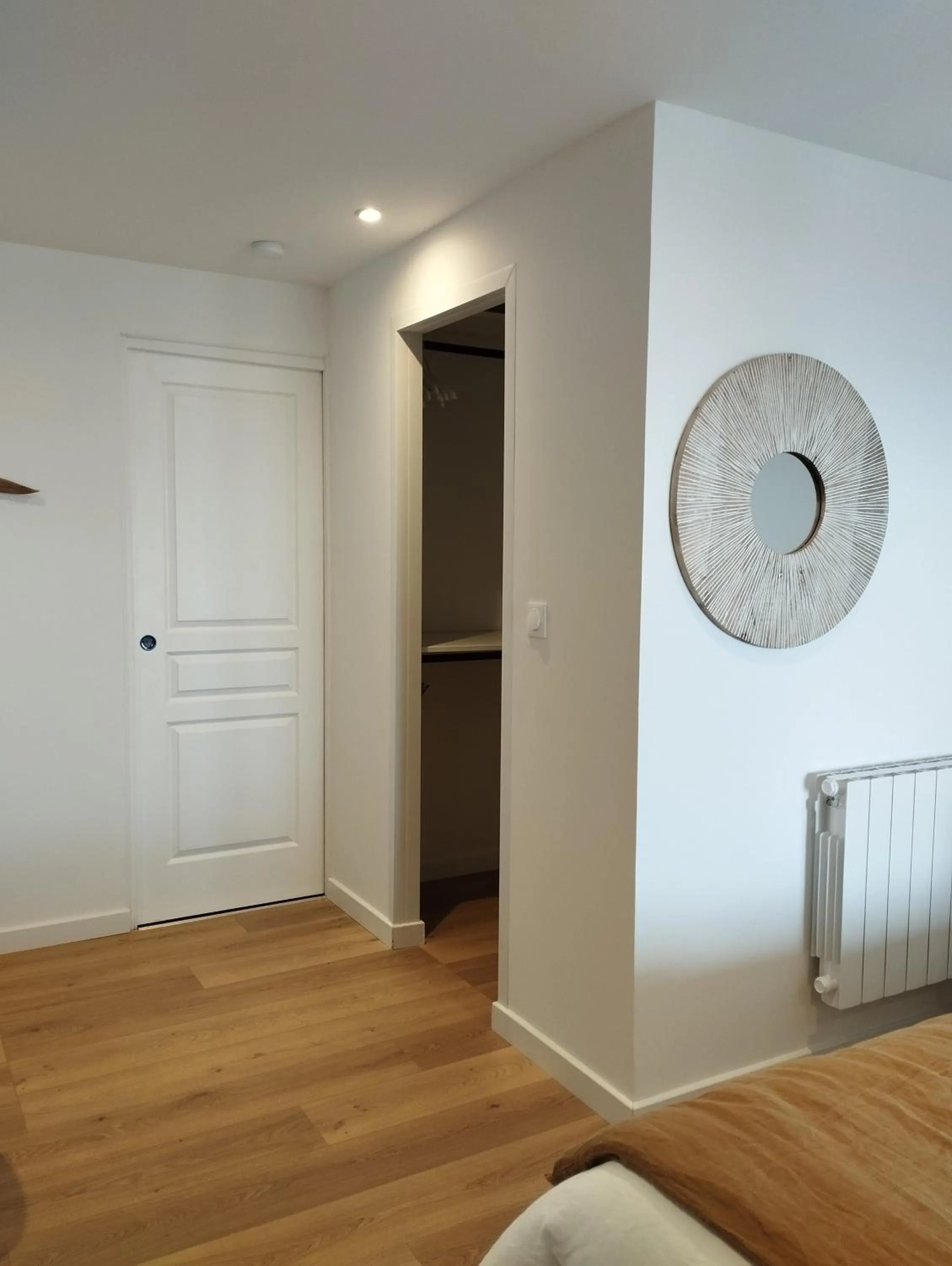 Bedroom, Bed in Au coucher du lac