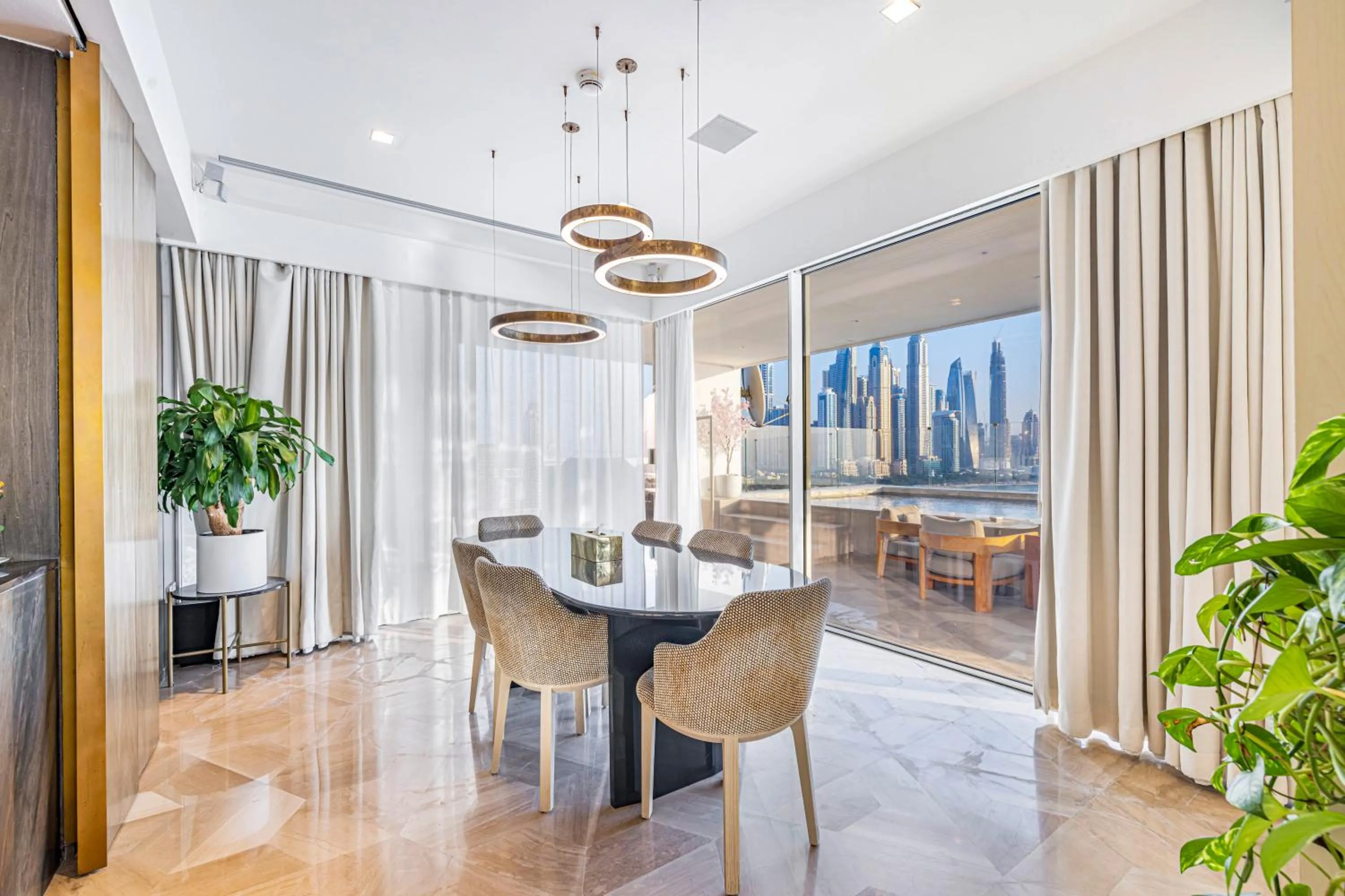 Five Palm Luxury Penthouse Full Marina View & Private Pool