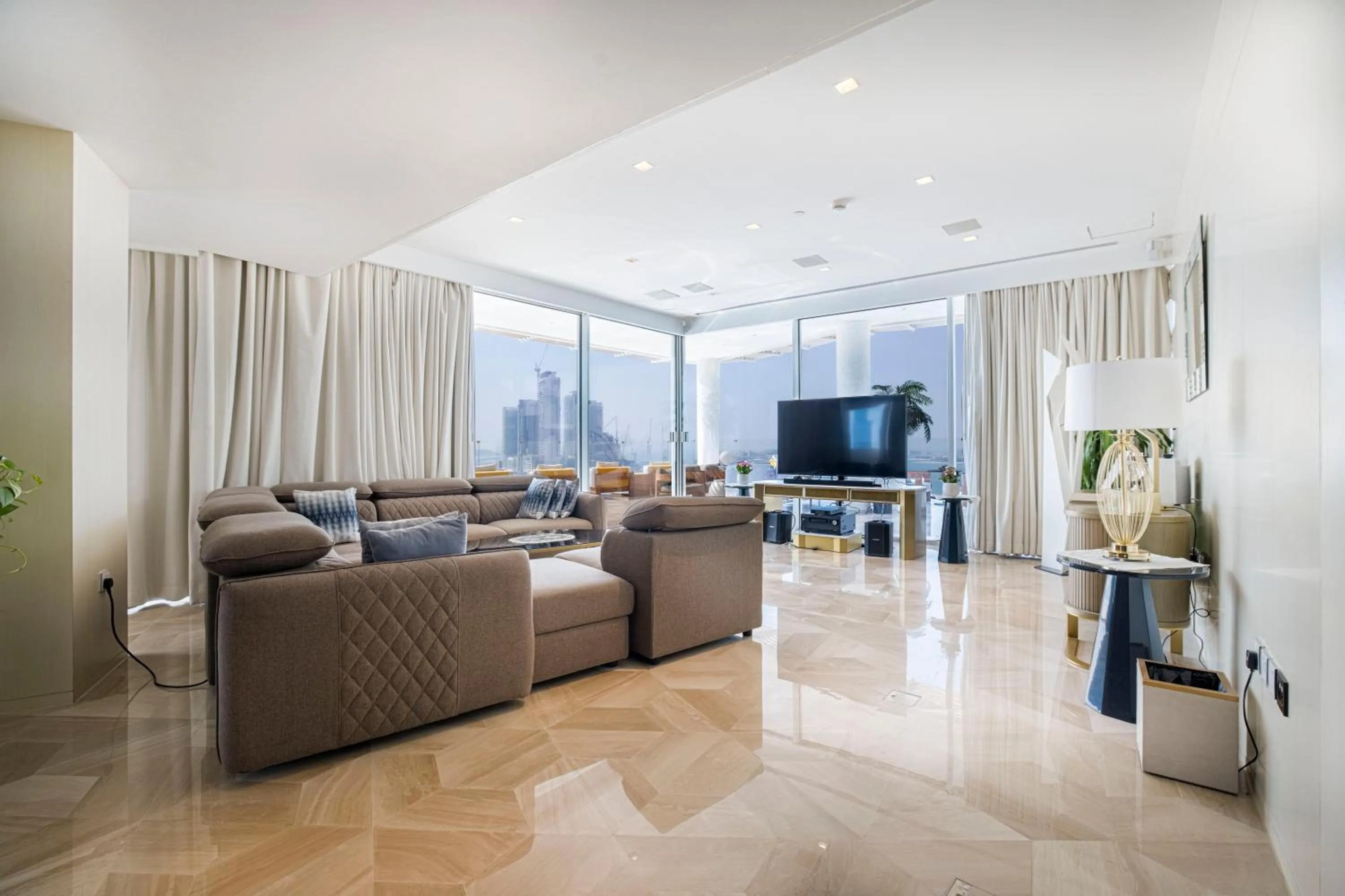 Five Palm Luxury Penthouse Full Marina View & Private Pool