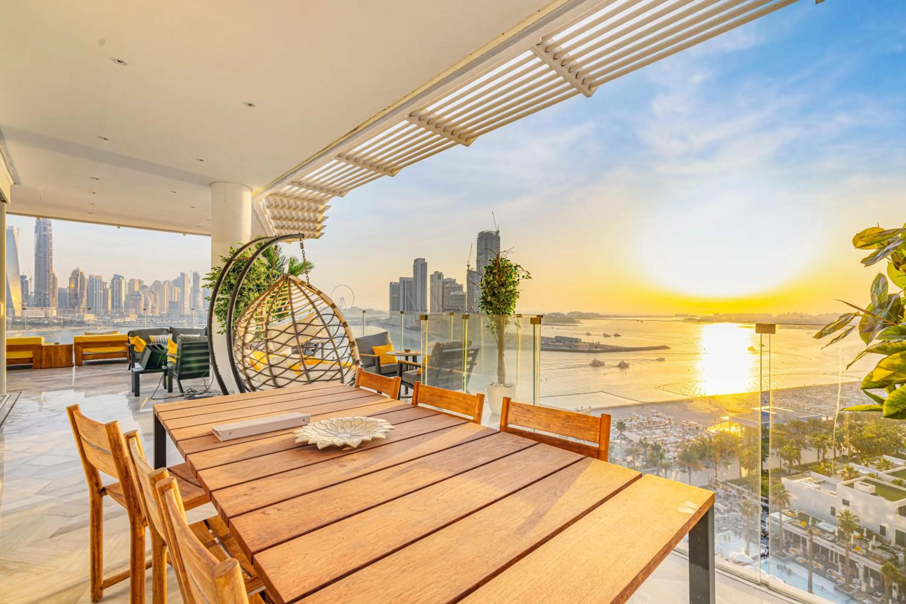 Five Palm Luxury Penthouse Full Marina View & Private Pool