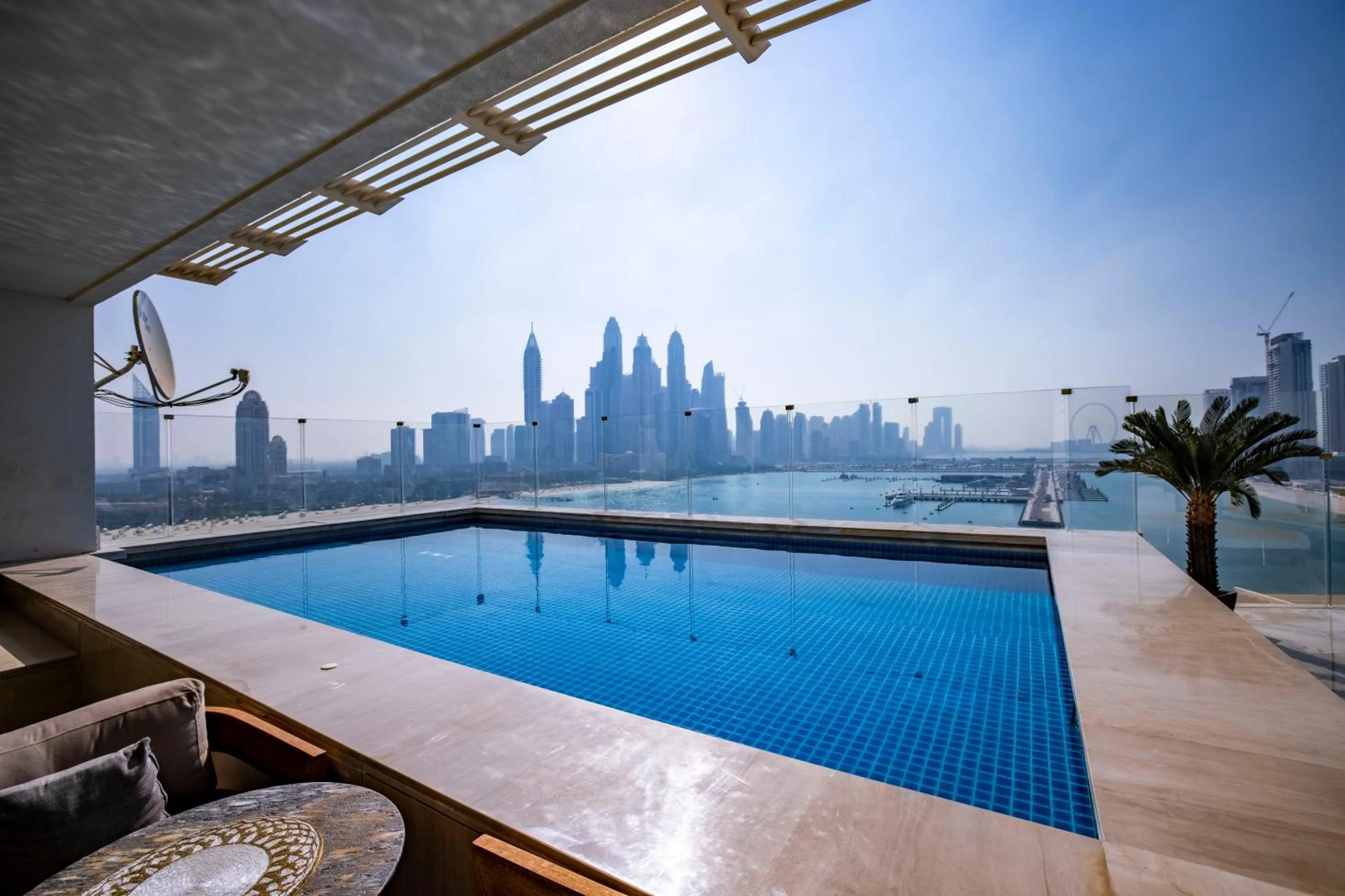 Swimming pool in Five Palm Luxury Penthouse Full Marina View & Private Pool