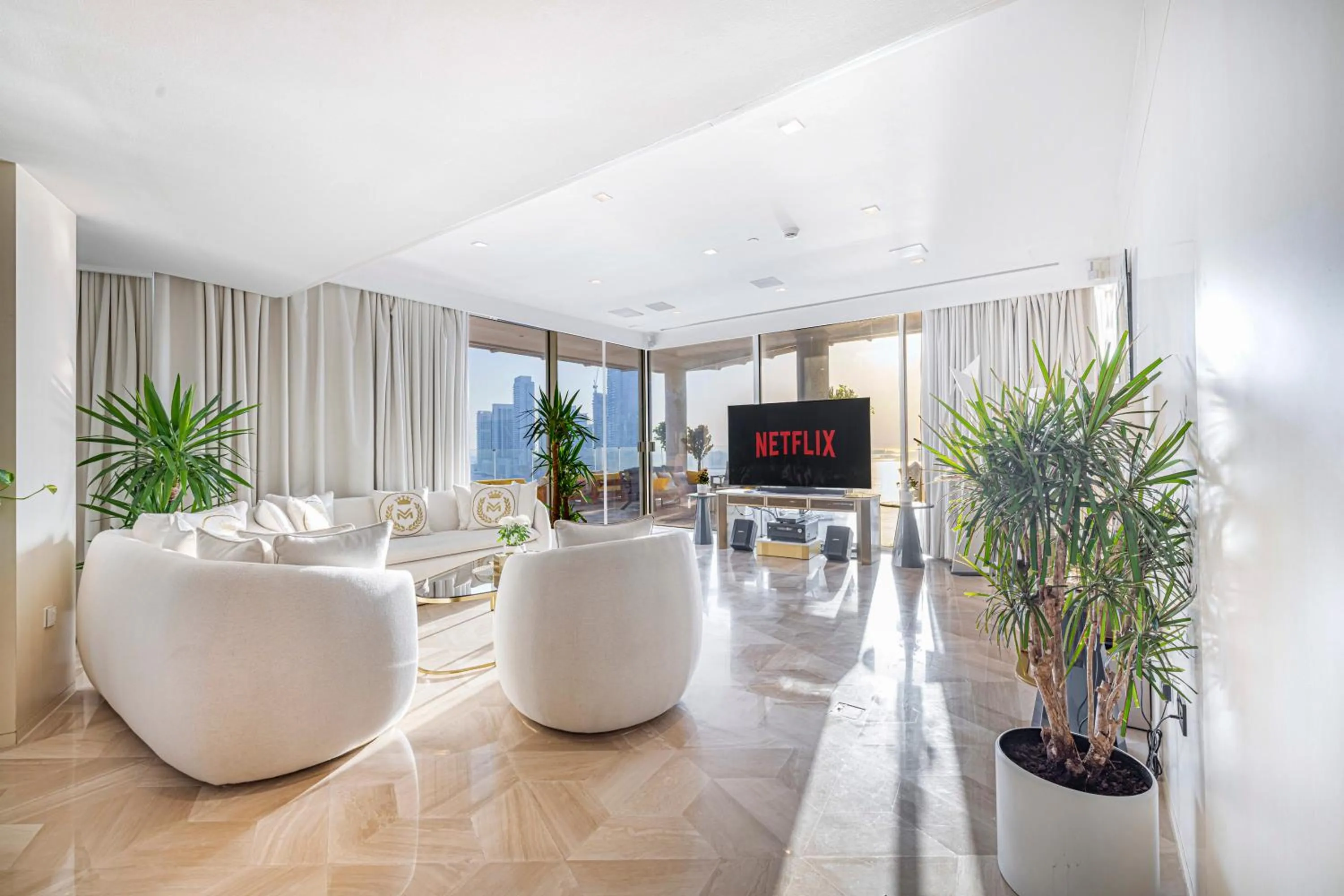 Five Palm Luxury Penthouse Full Marina View & Private Pool