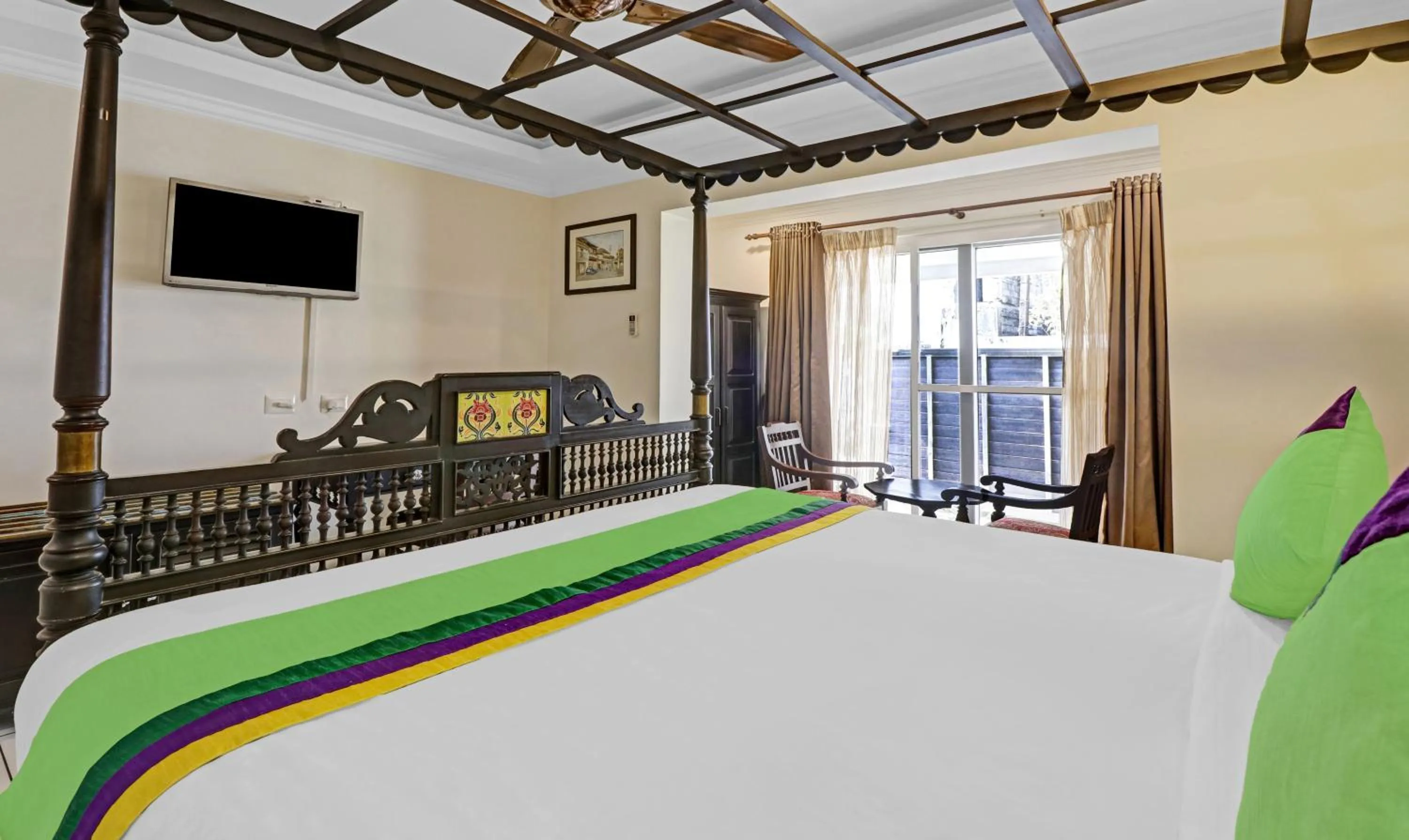 Bedroom, Bed in Treebo Anchor Inn