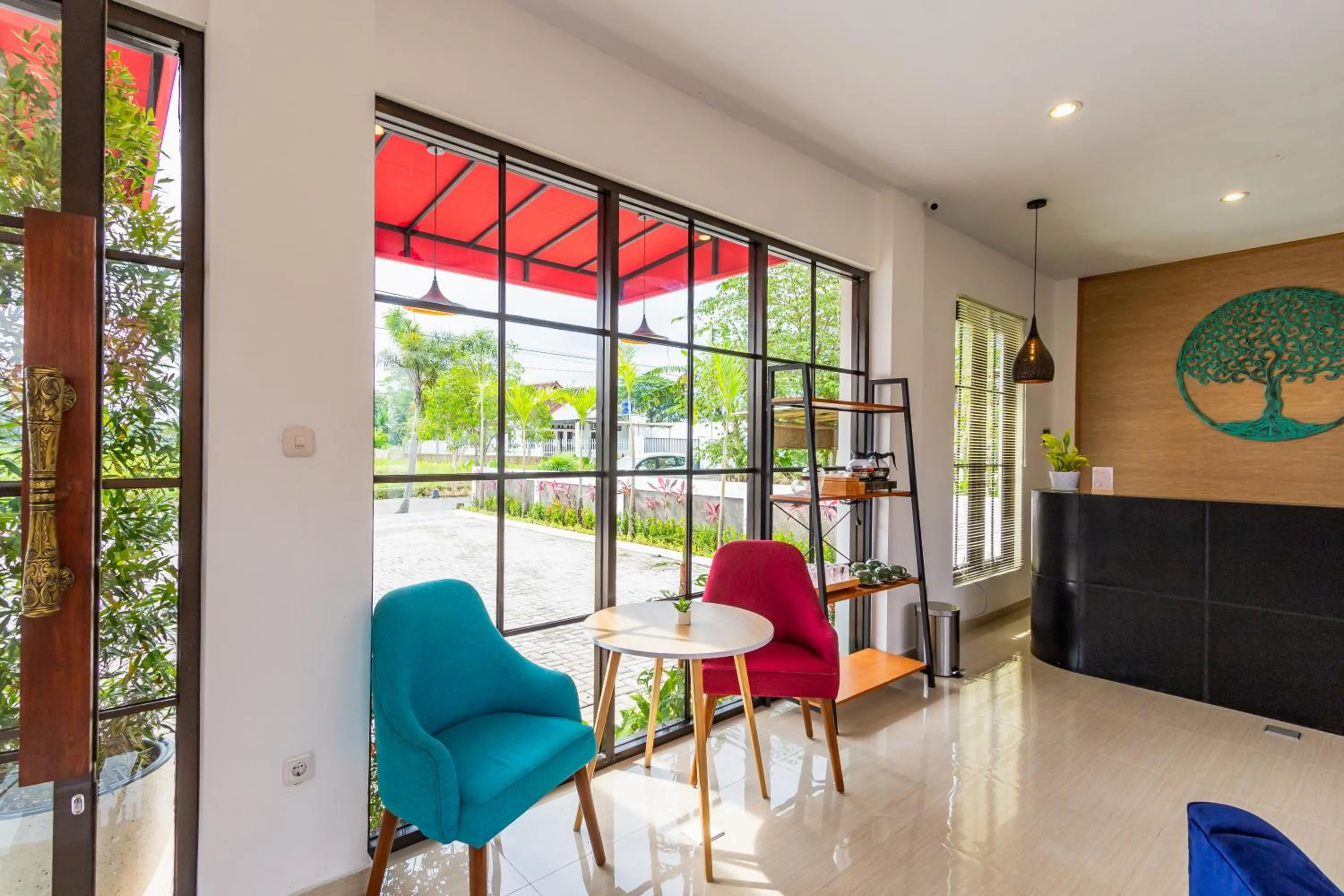 Living room in Omah Lumbung Yogyakarta