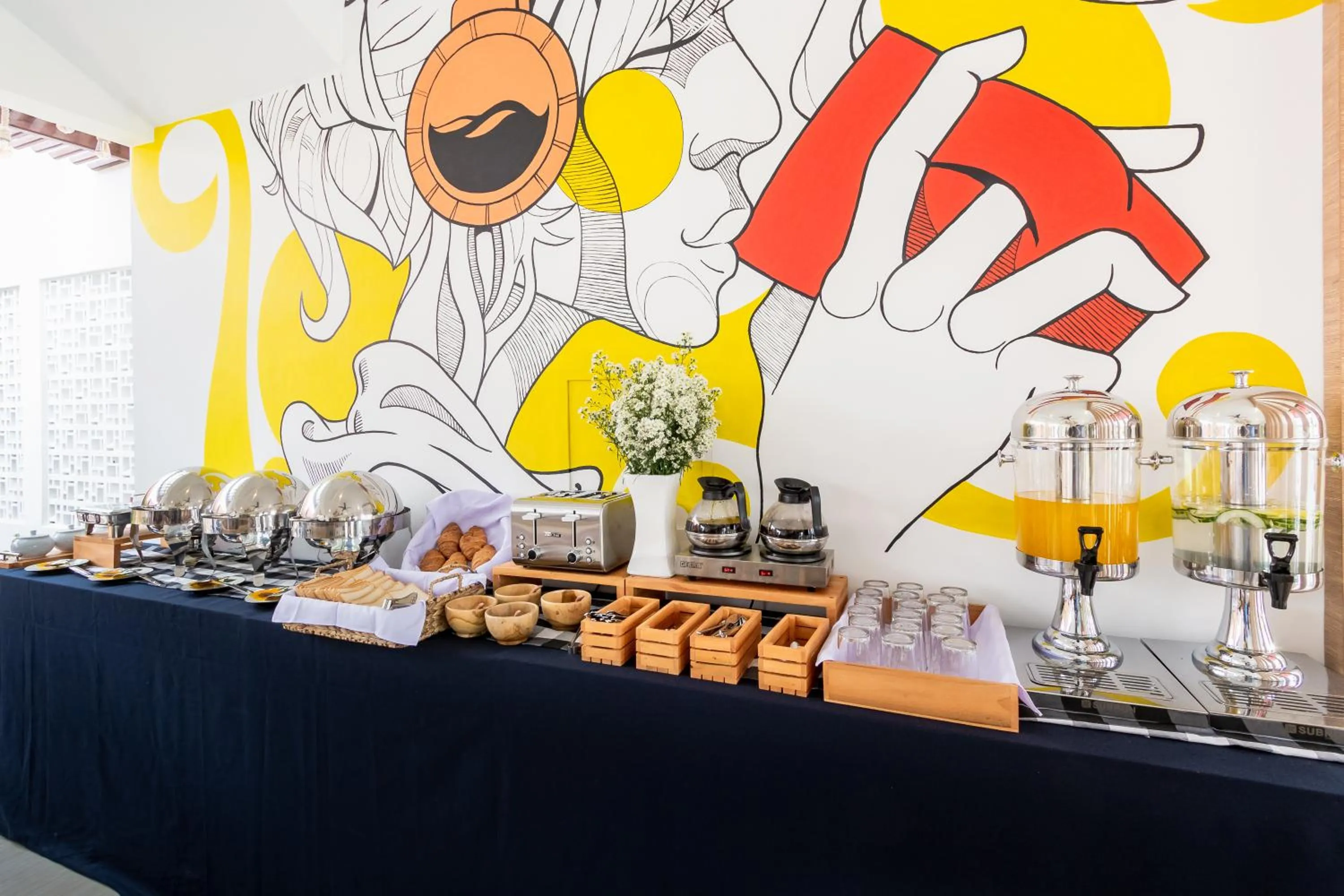 Breakfast in Omah Lumbung Yogyakarta