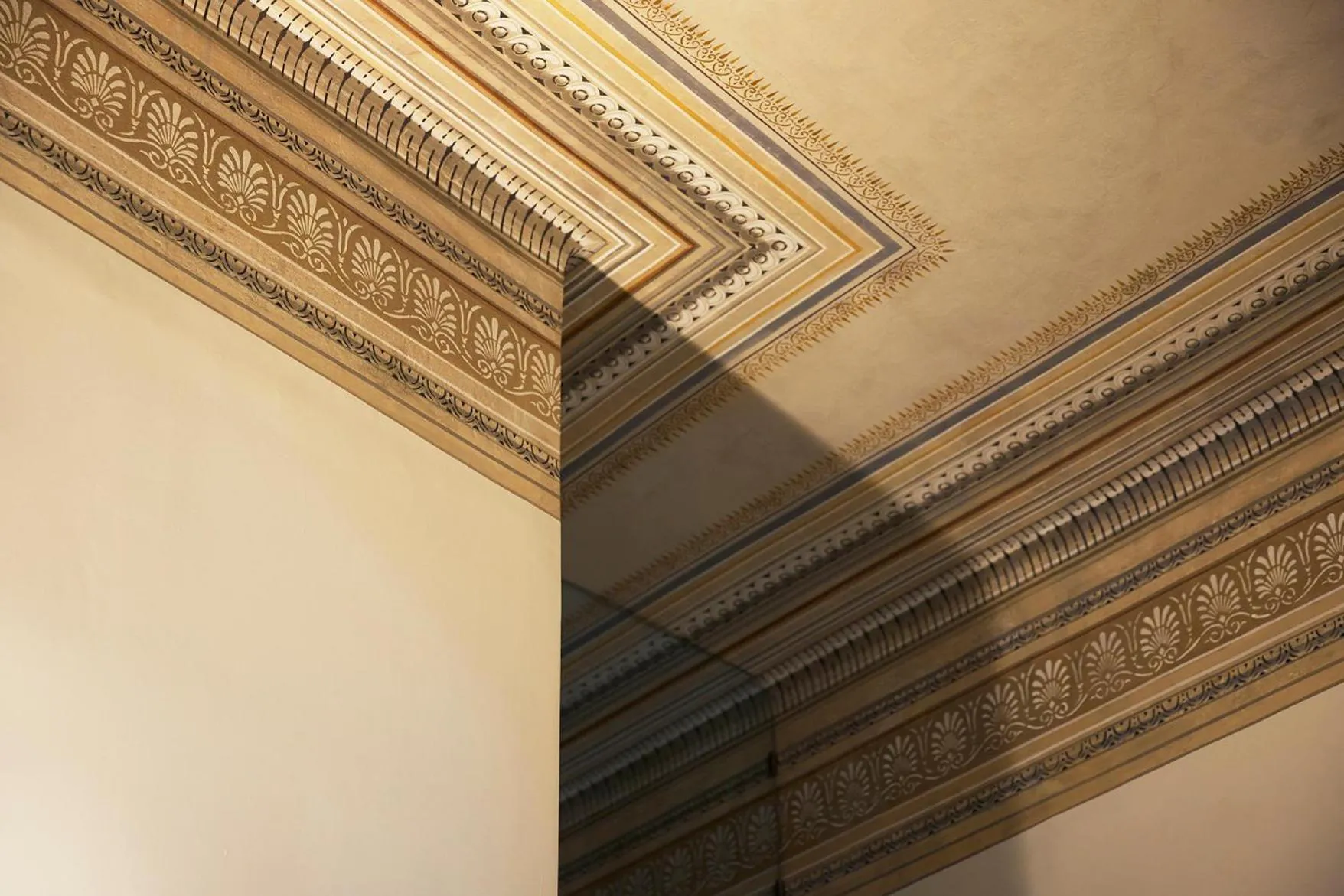 Decorative detail in Del Taso 1850