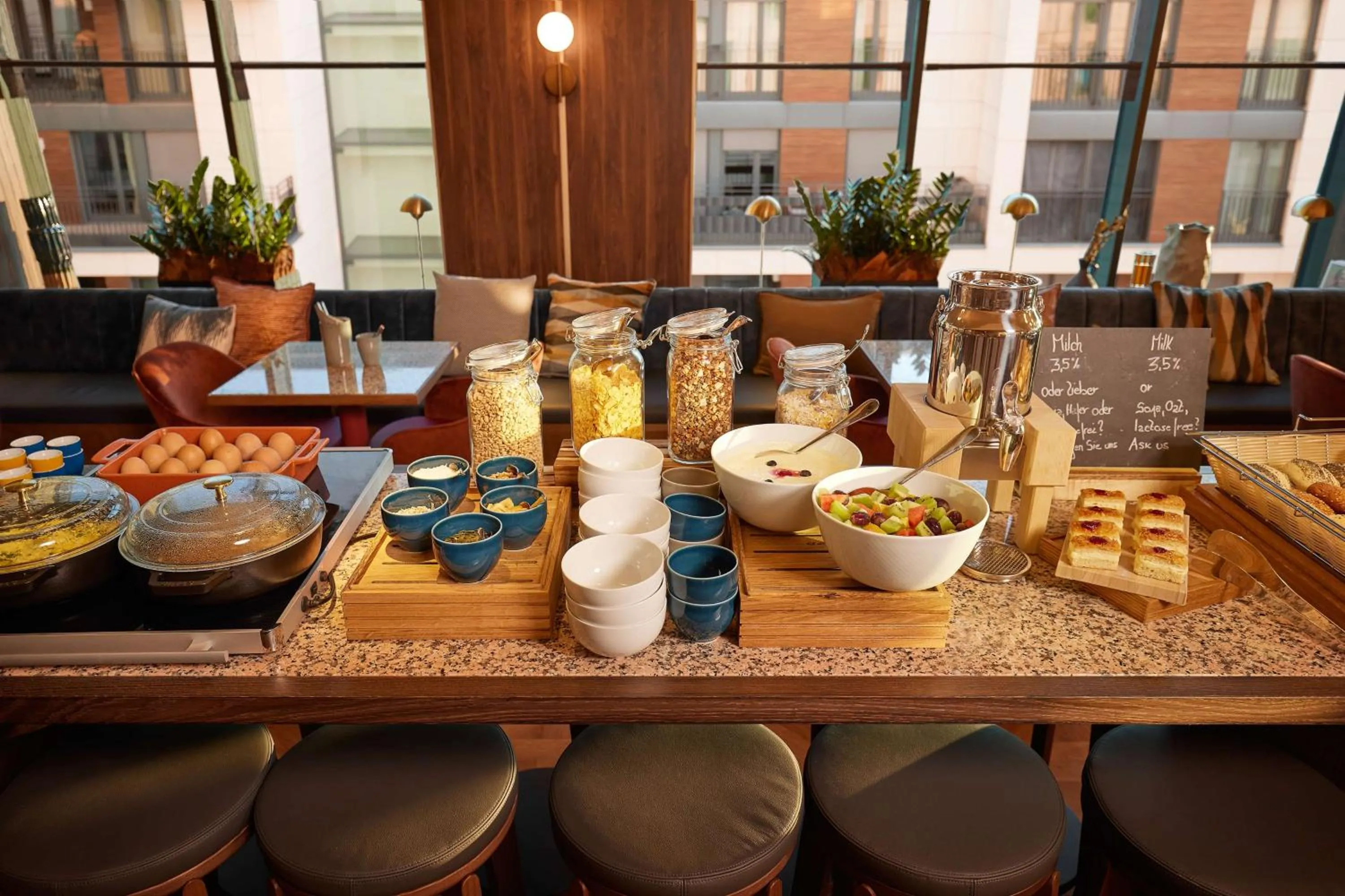 Breakfast in Adina Apartment Hotel Stuttgart