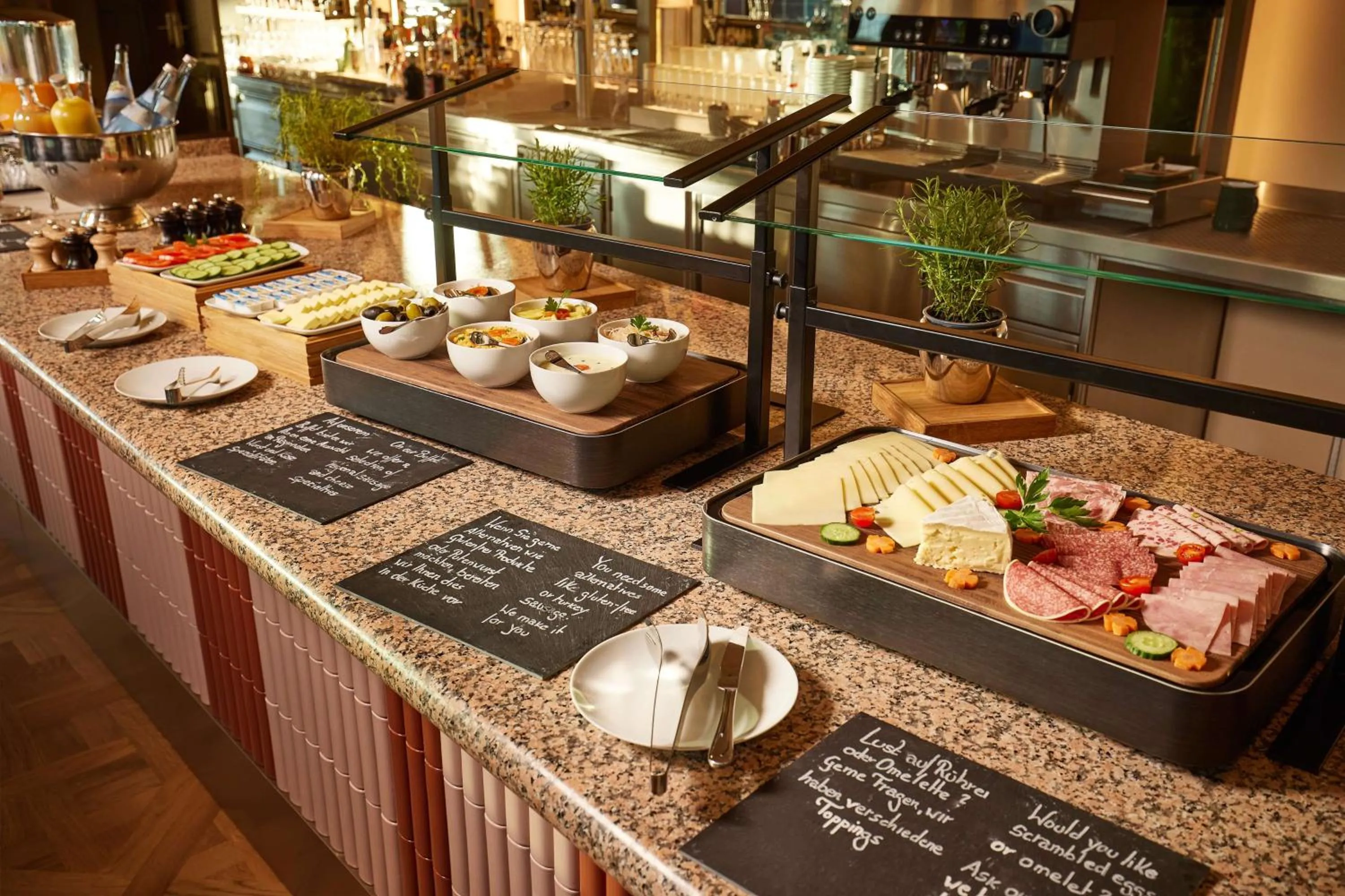 Breakfast in Adina Apartment Hotel Stuttgart