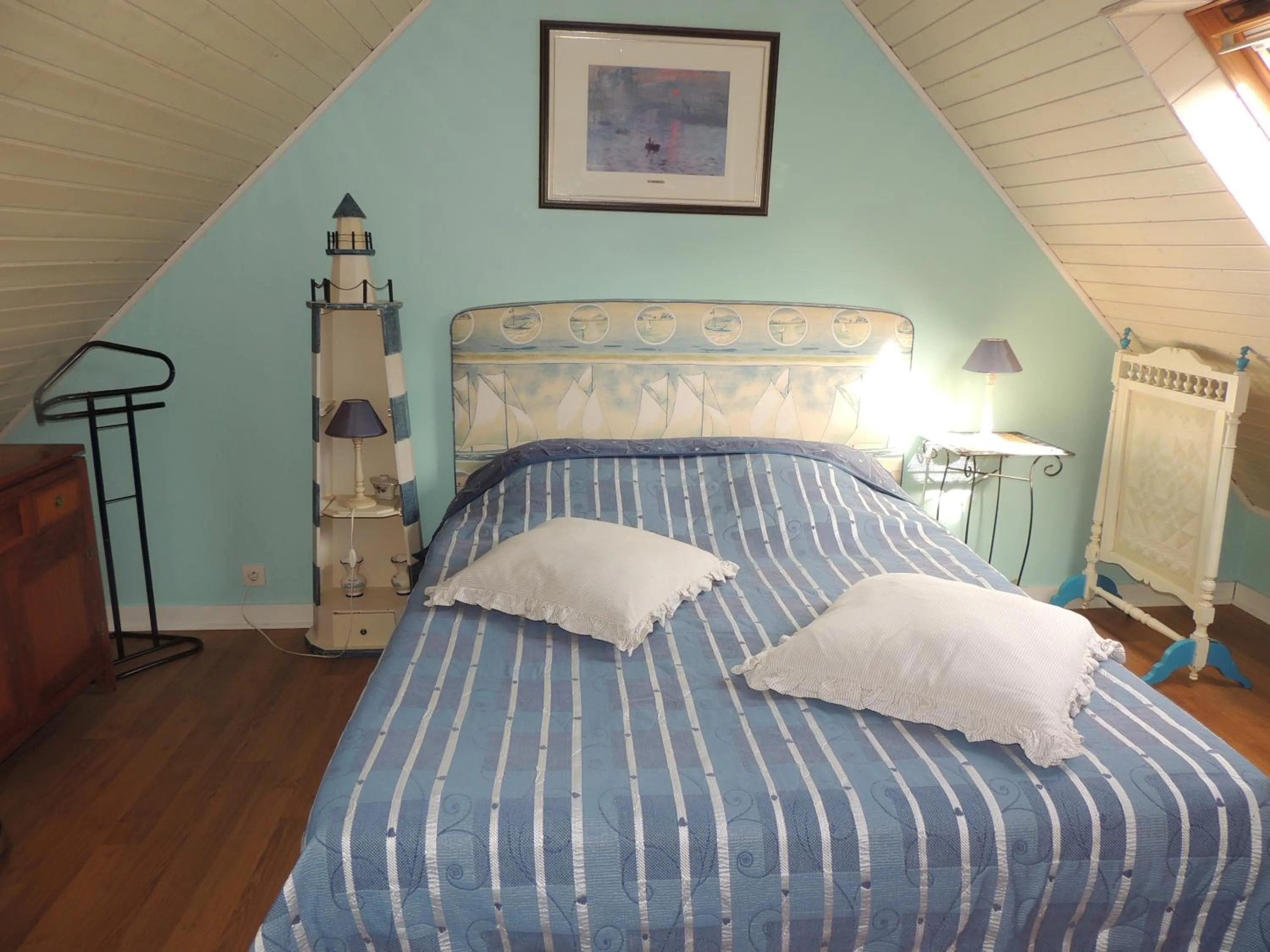Bed in Chez Jocelyne Lhermite