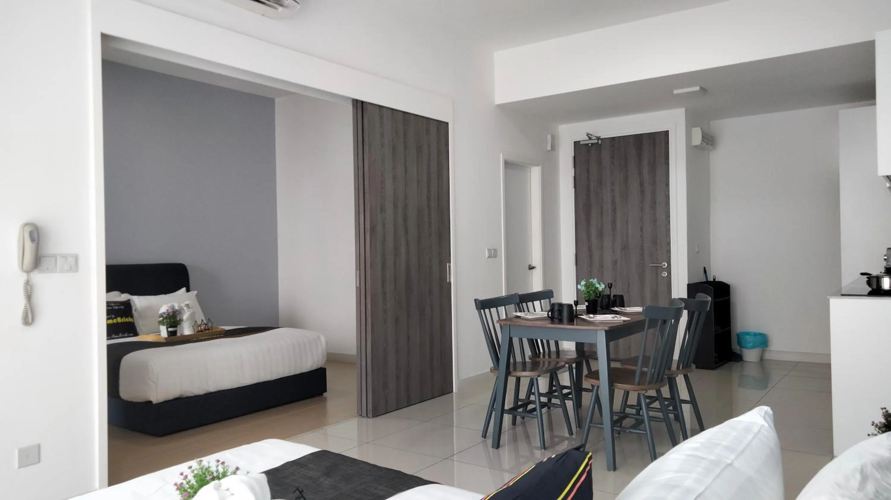 Bed in Continew Residence by HomeBrickz