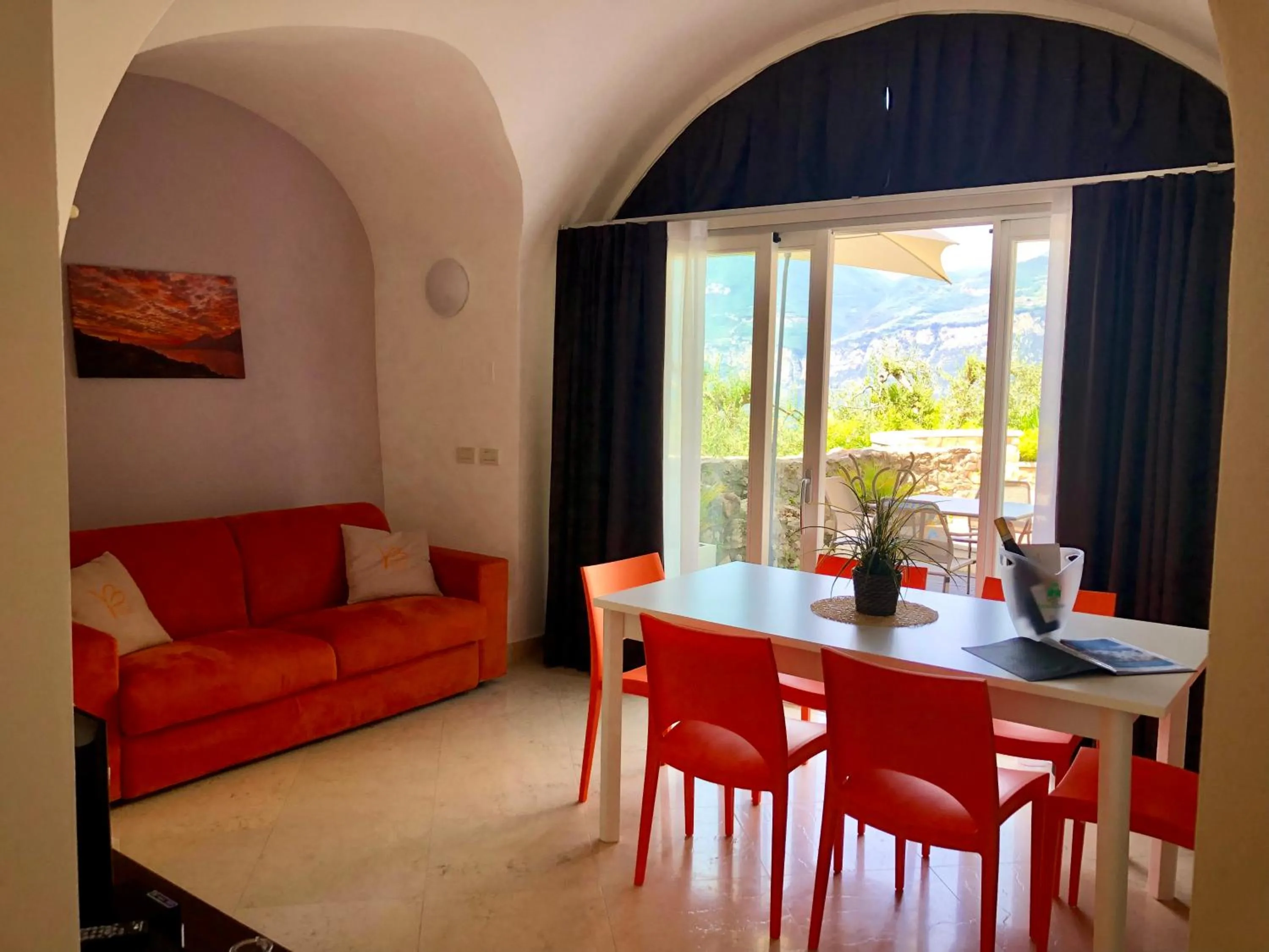 Living room in Villa Borgo Borago