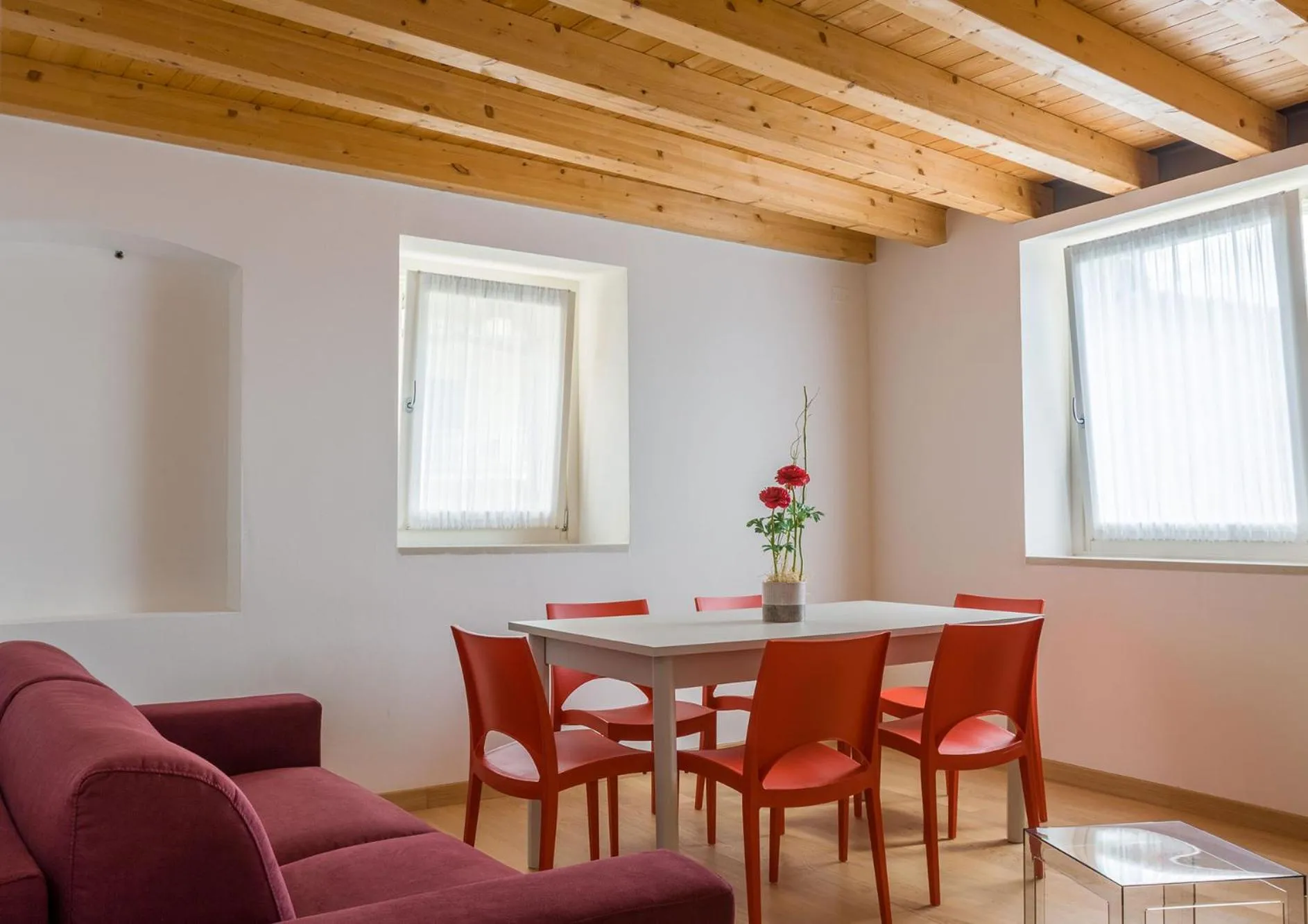 Seating area in Villa Borgo Borago