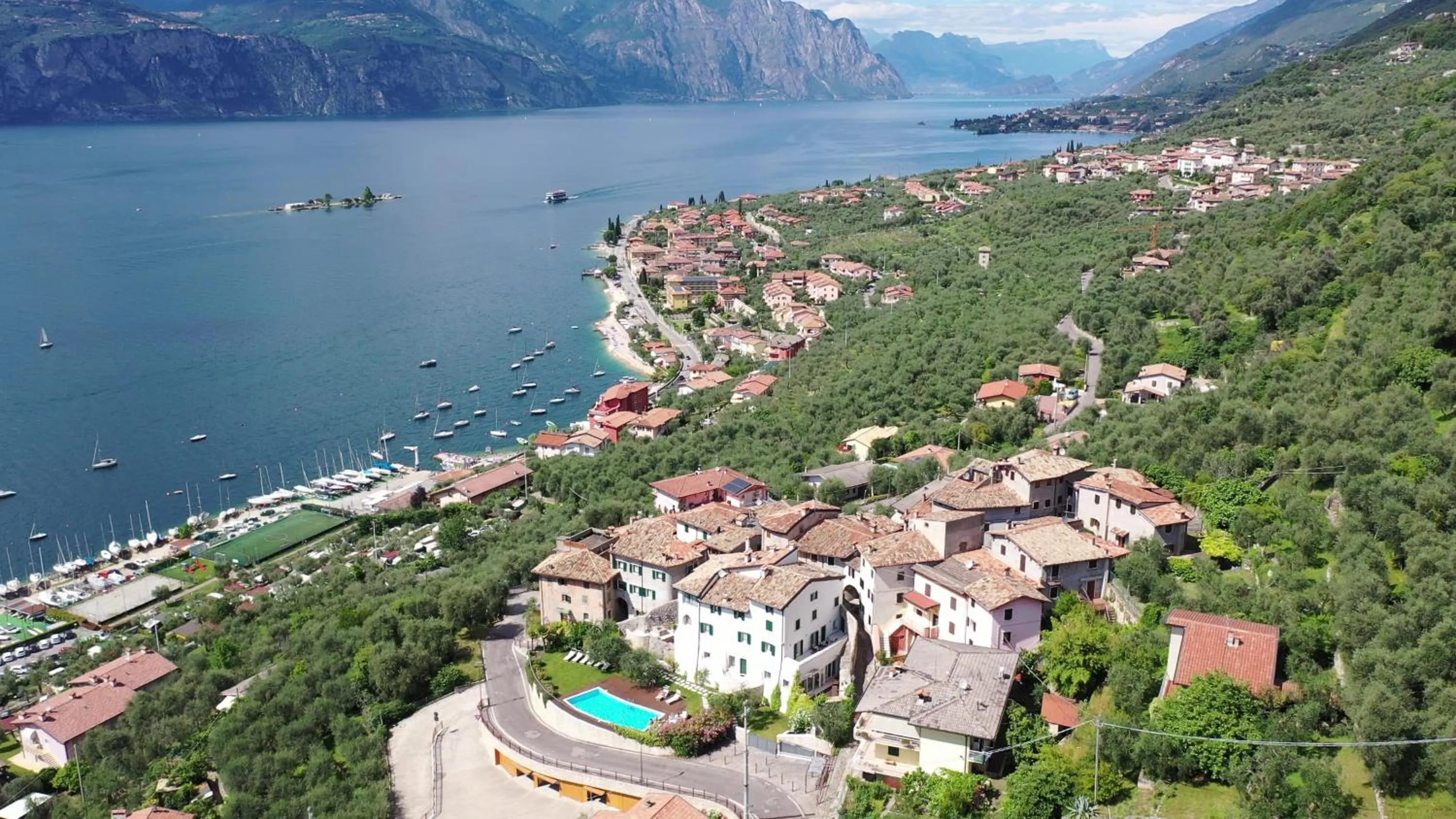 Bird's eye view in Villa Borgo Borago