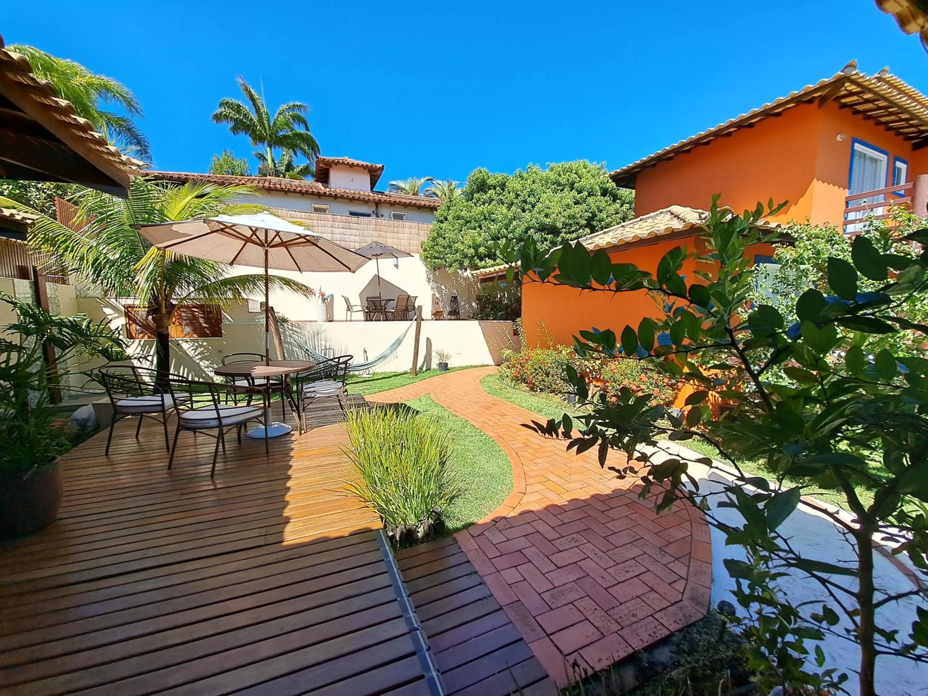 Garden in Hotel Liberdade Búzios