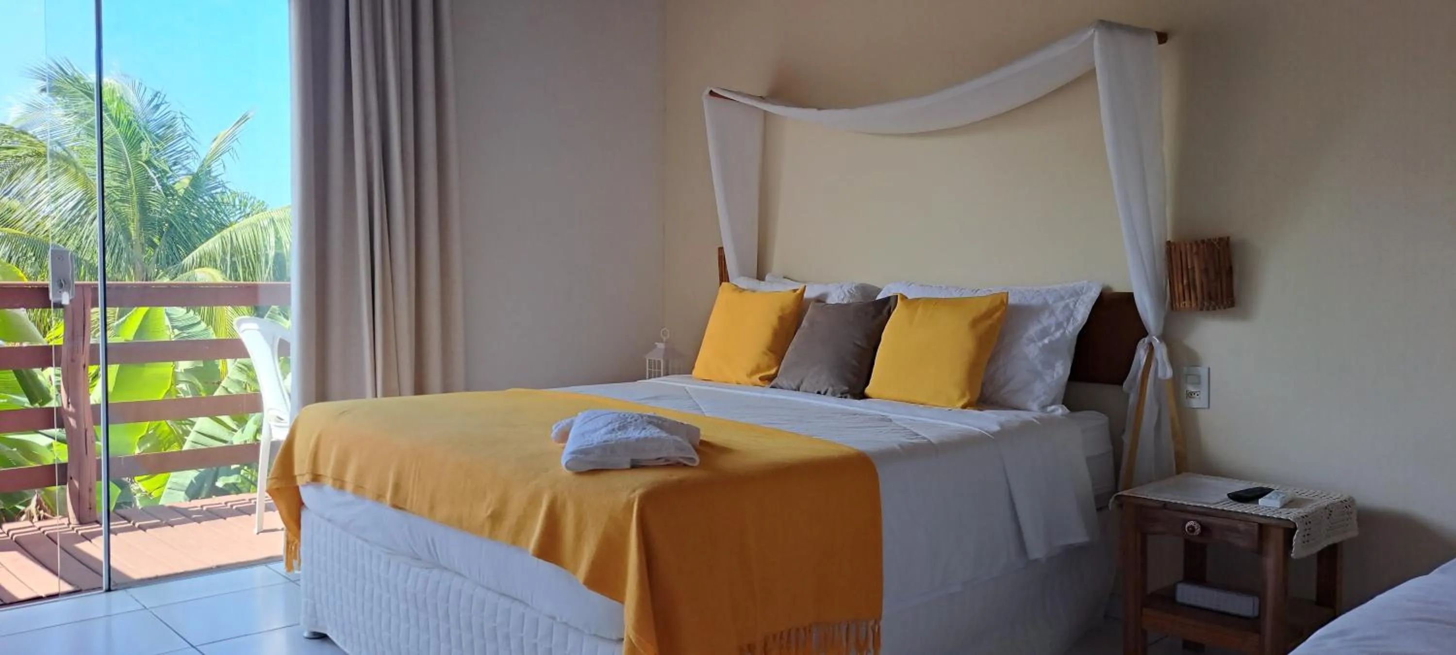 Bed in Hotel Liberdade Búzios