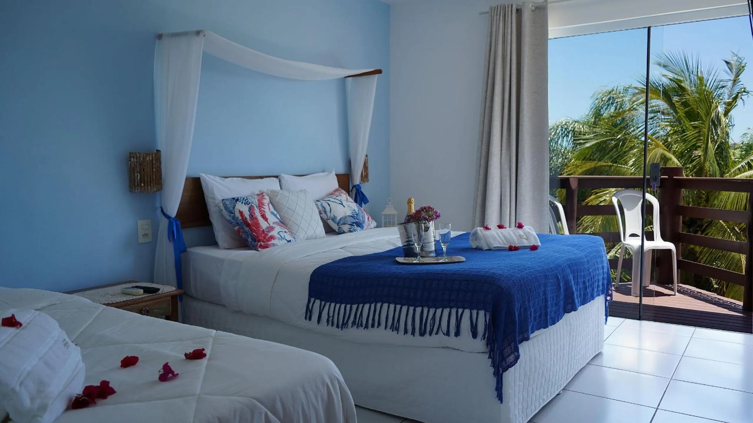 Bed in Hotel Liberdade Búzios