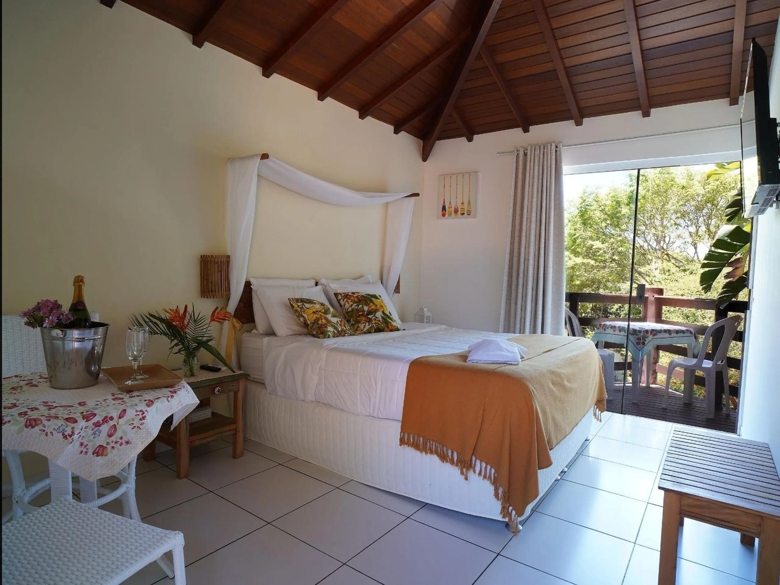 Bed in Hotel Liberdade Búzios