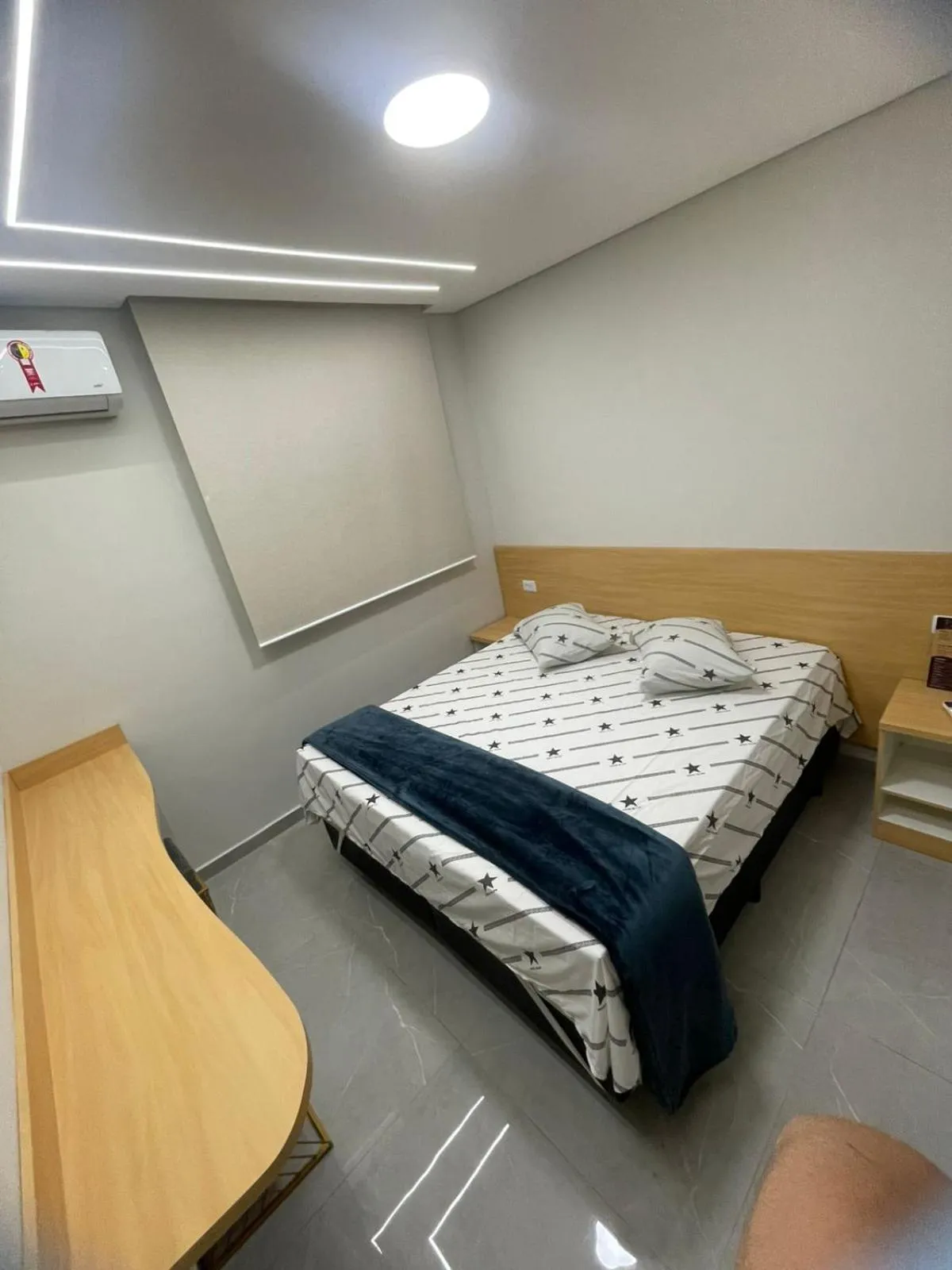 Bedroom, Bed in Hotel Ellos - Estacionamento e Café da Manhã Incluso