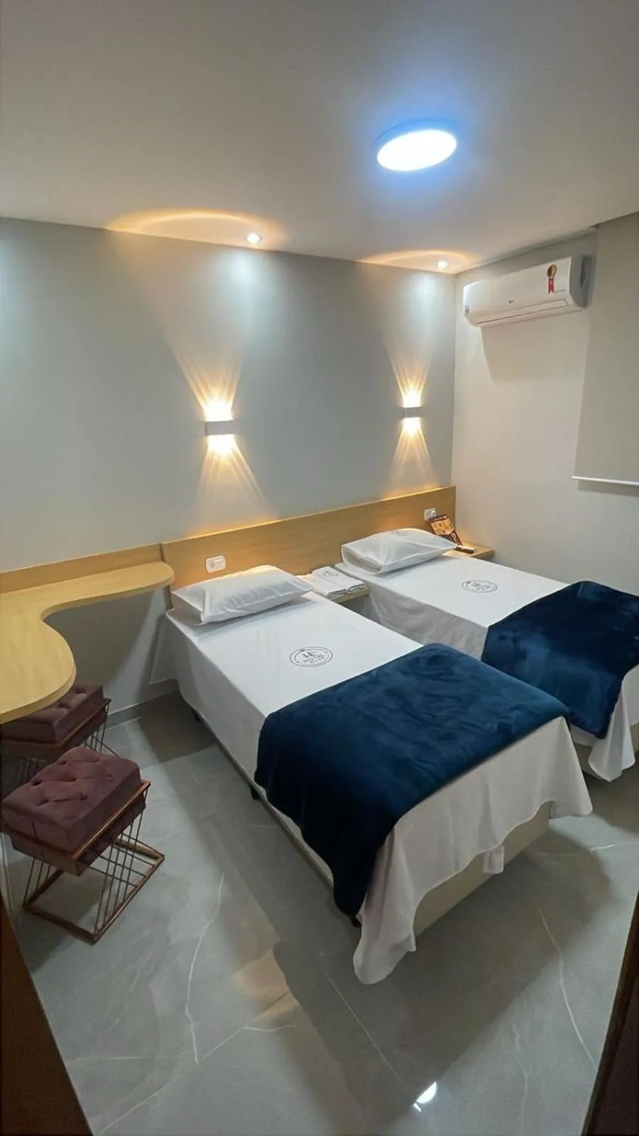 Bedroom, Bed in Hotel Ellos - Estacionamento e Café da Manhã Incluso