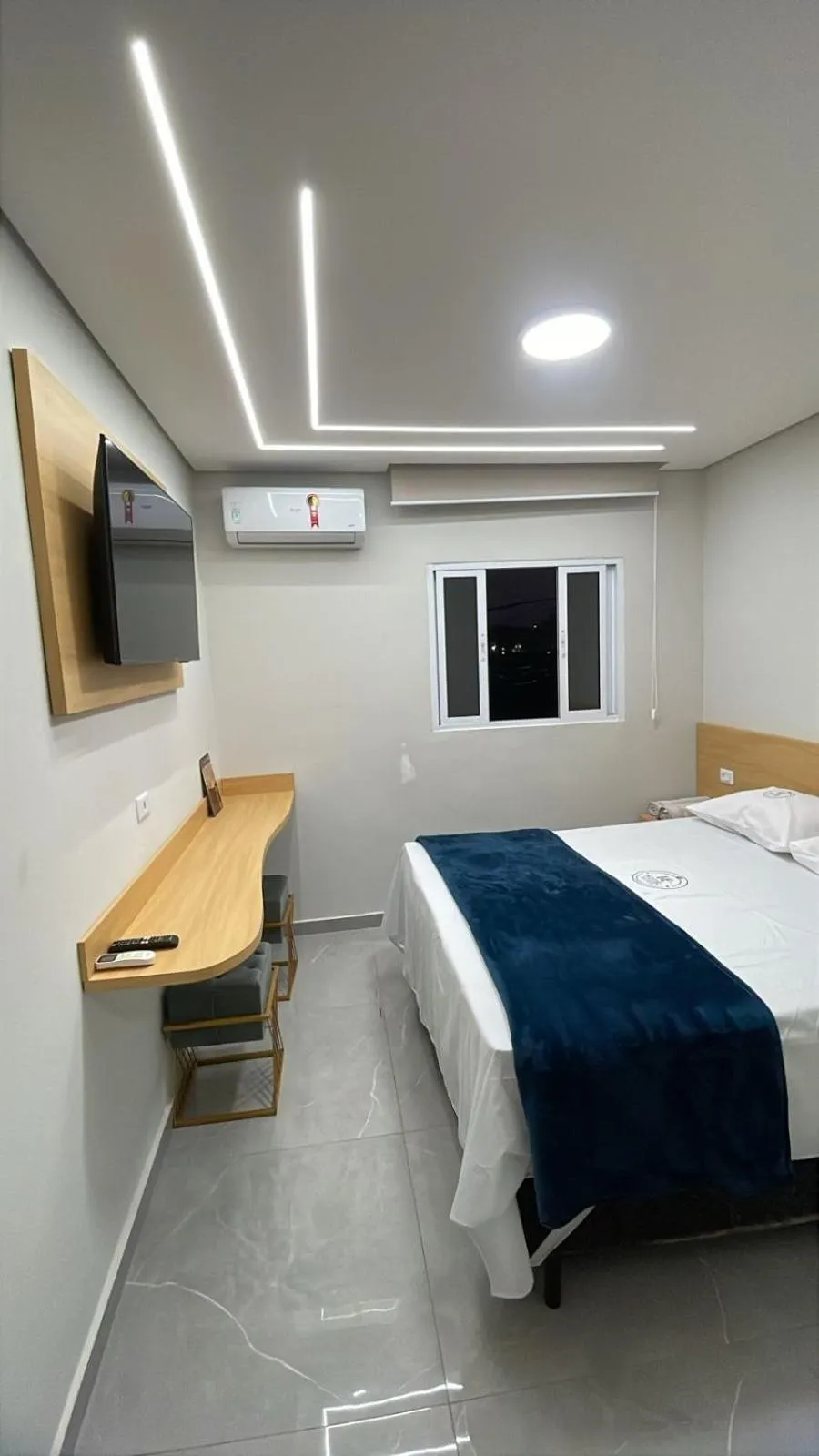 Bedroom, Bed in Hotel Ellos - Estacionamento e Café da Manhã Incluso