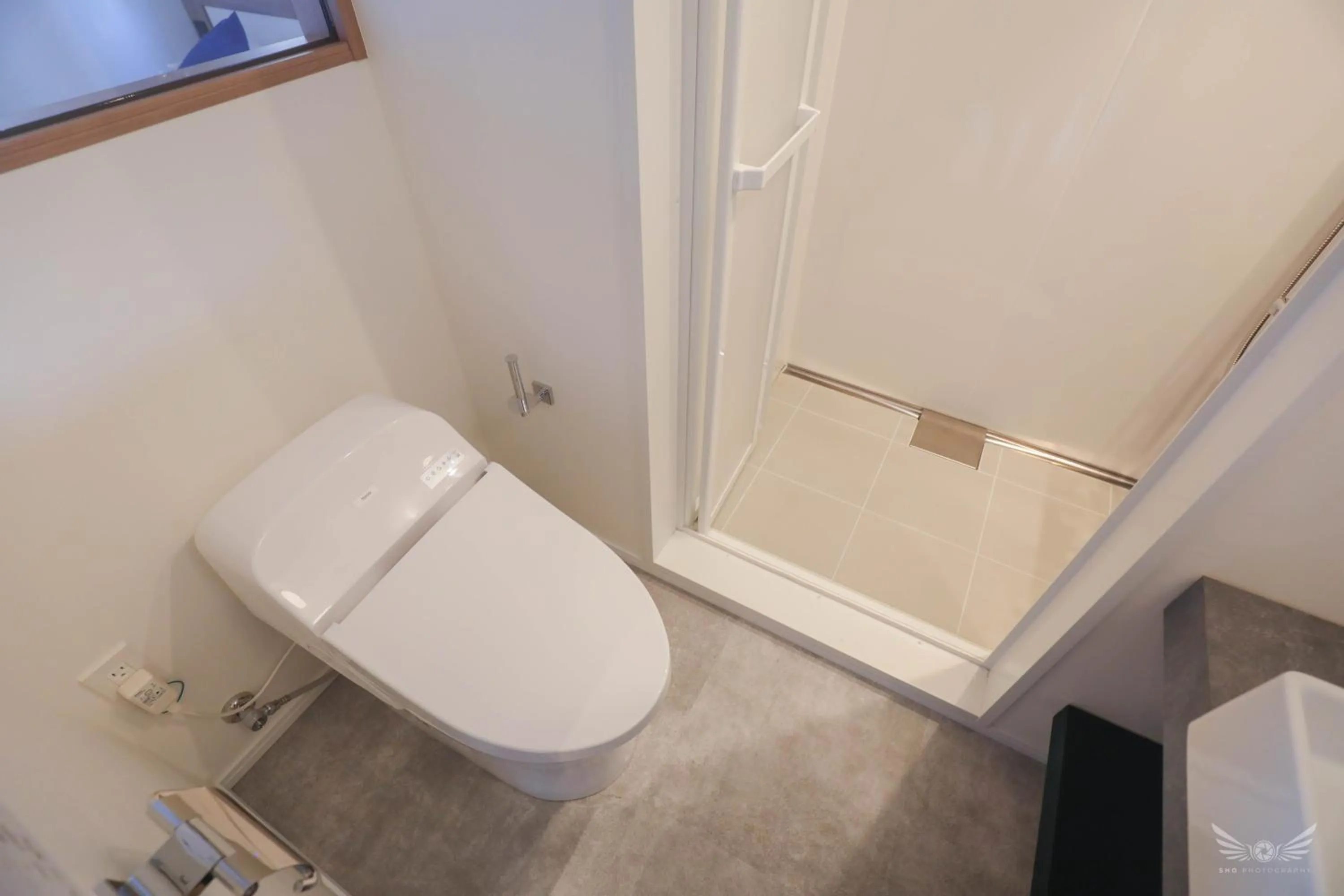 Toilet in FFFFFF Hotel エフホテル