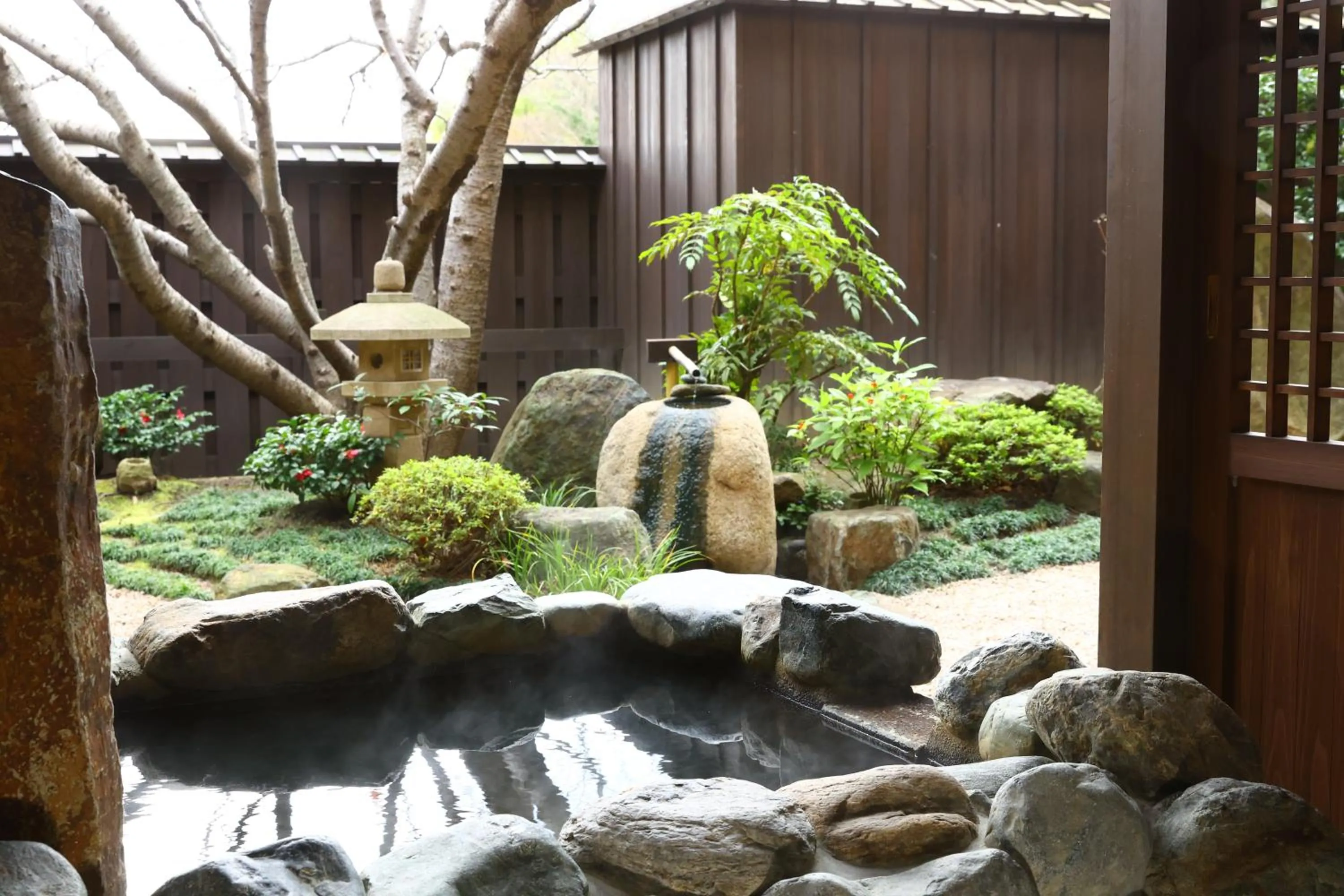 Hot Spring Bath in Inishie no Yado Keiun
