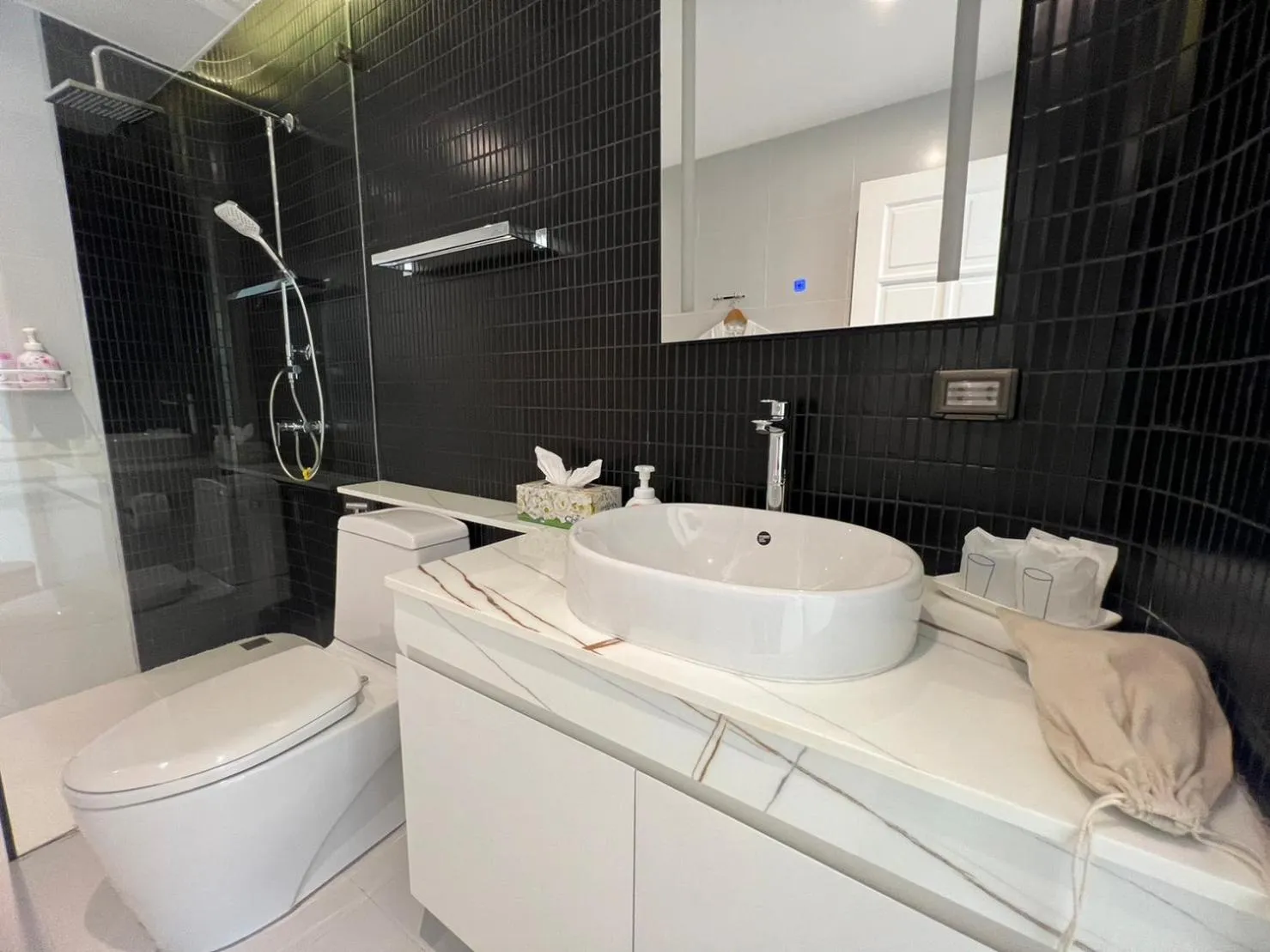 Bathroom in ทิพย์วาริน รีสอร์ท เขาใหญ่