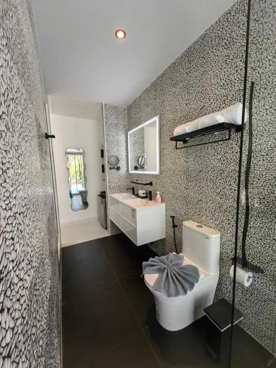 Bathroom in ทิพย์วาริน รีสอร์ท เขาใหญ่