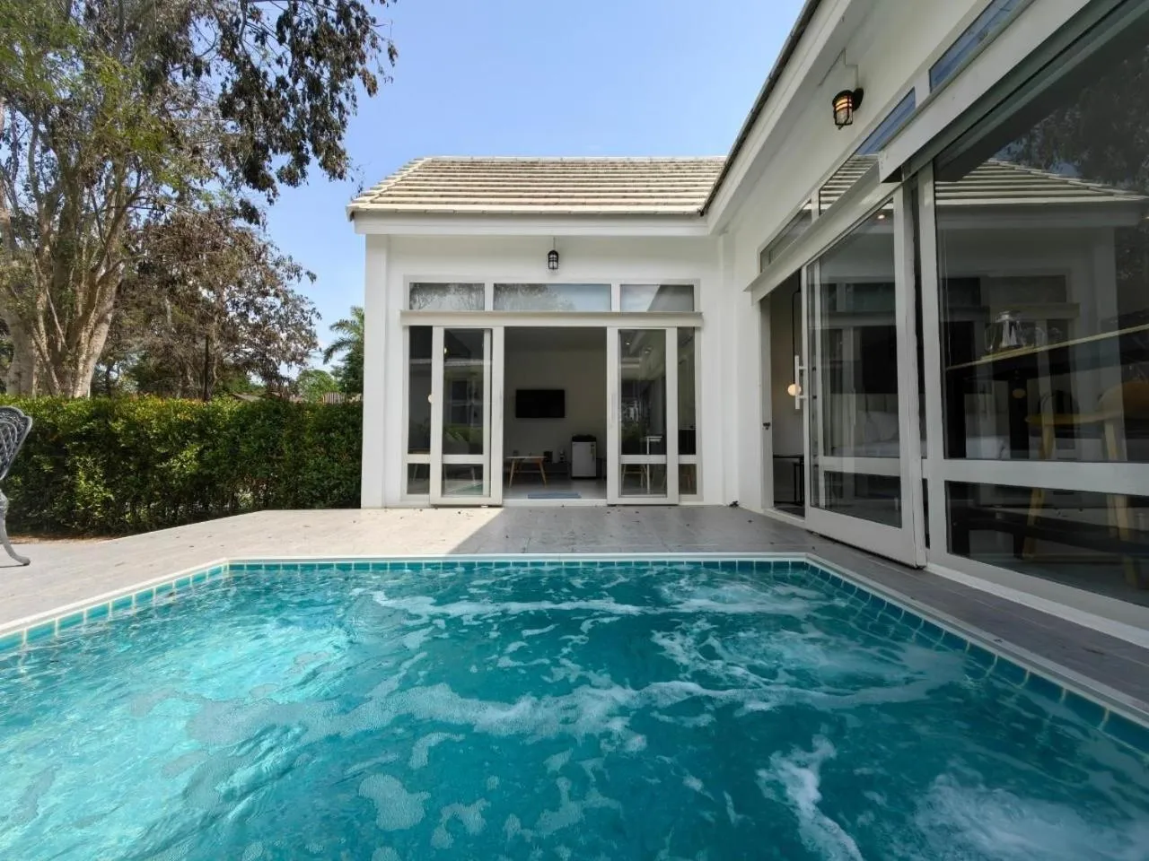 Swimming pool in ทิพย์วาริน รีสอร์ท เขาใหญ่