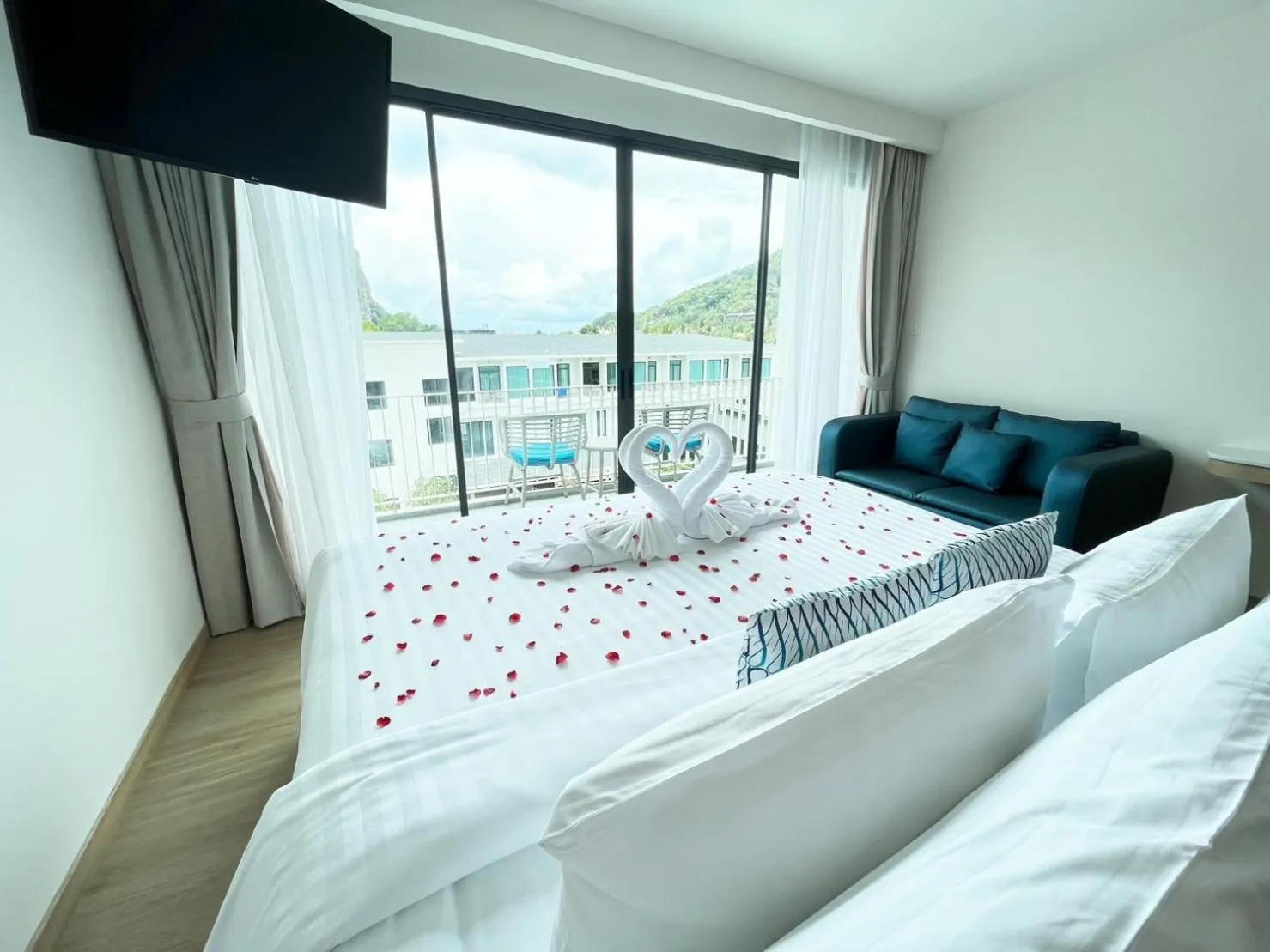 Bed in Infinity Aonang Krabi