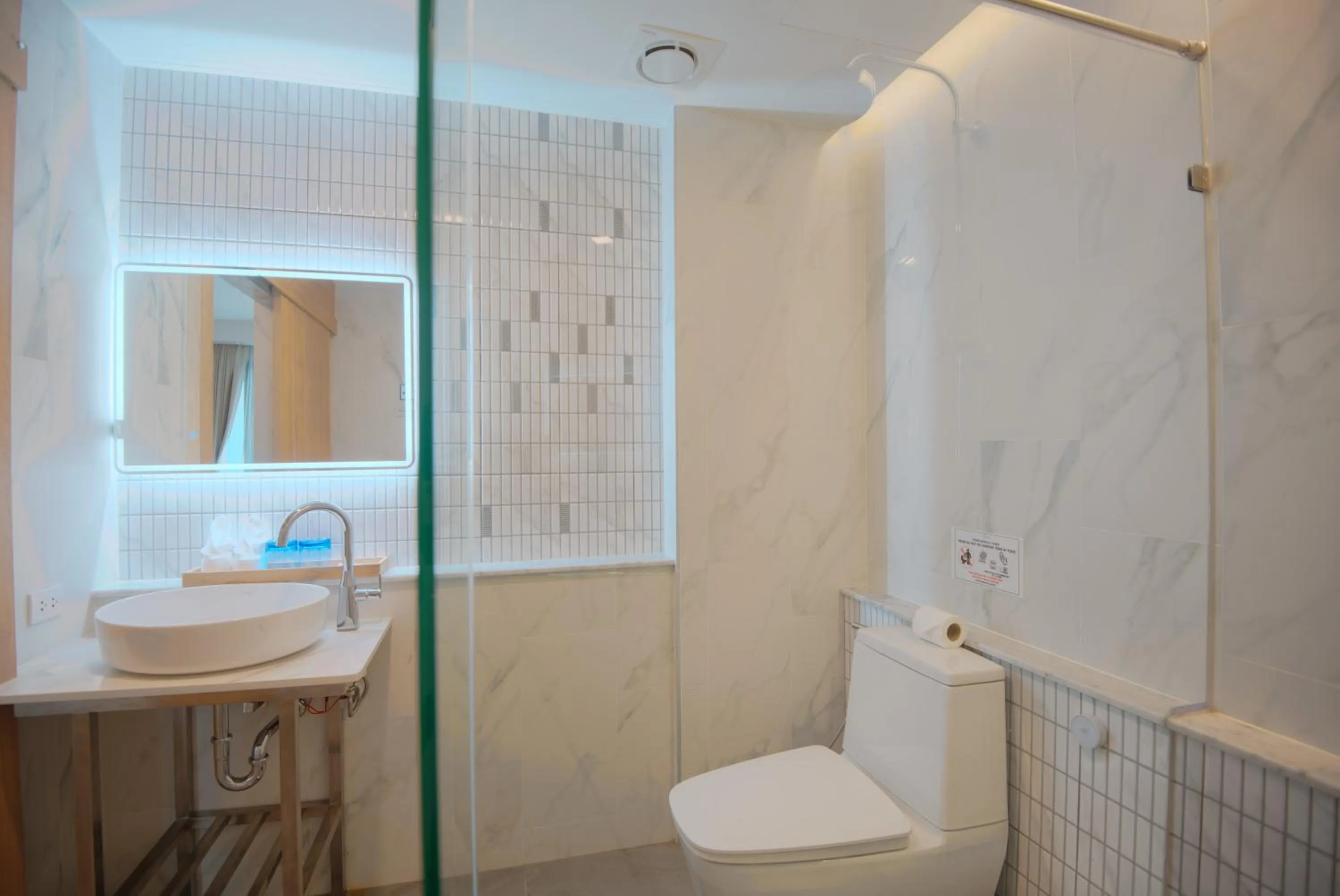 Shower in Infinity Aonang Krabi