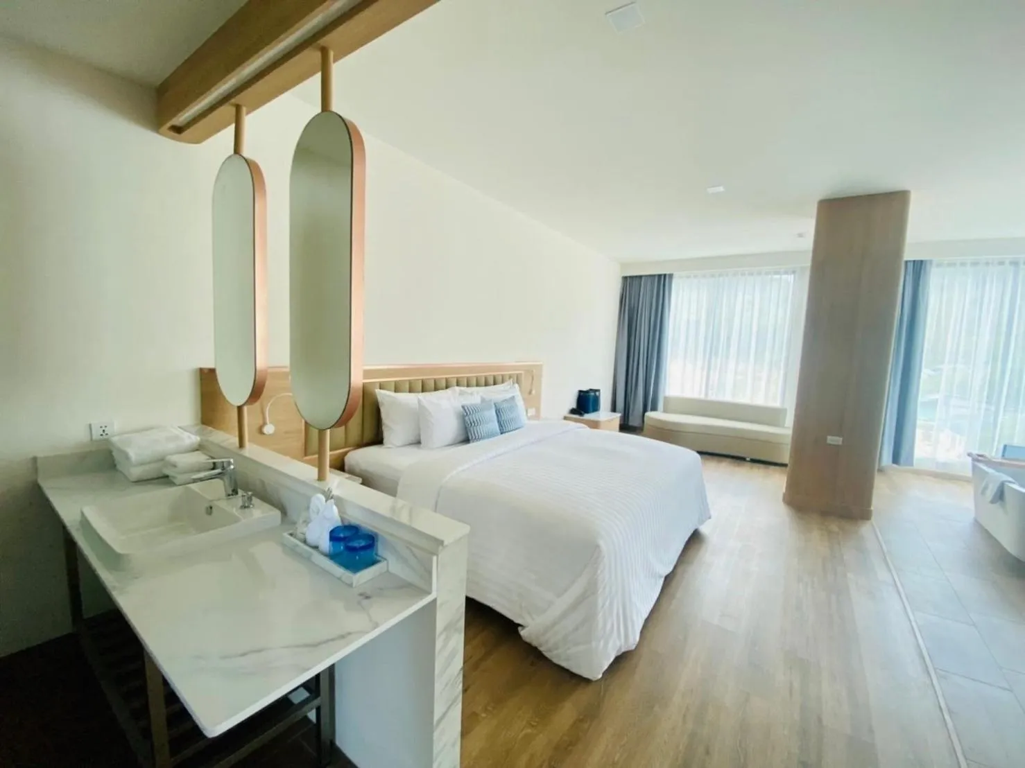 Bed in Infinity Aonang Krabi