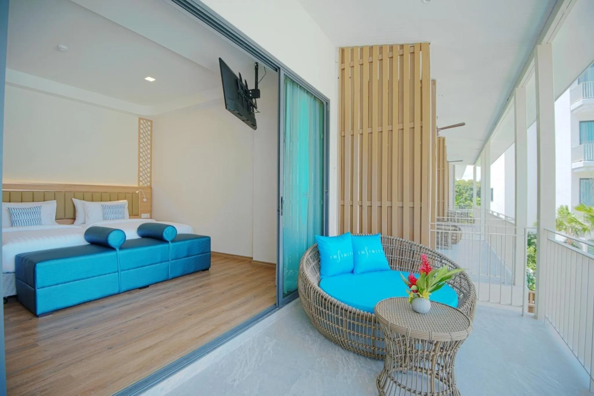 Bed in Infinity Aonang Krabi