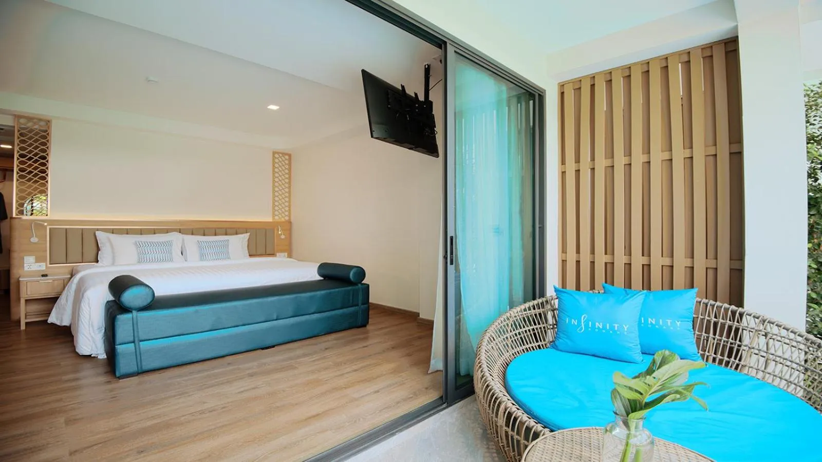 Bed in Infinity Aonang Krabi