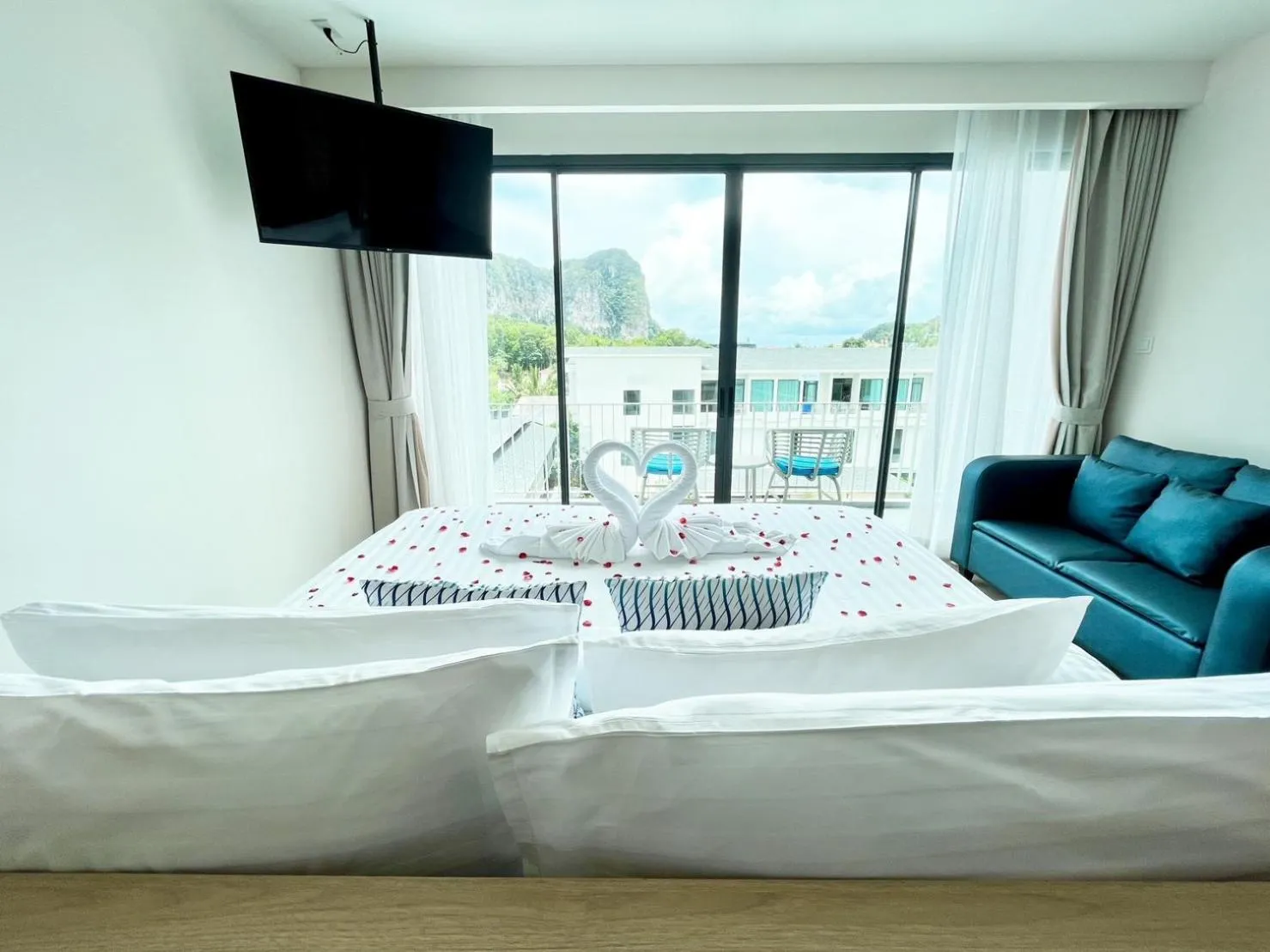 Bed in Infinity Aonang Krabi