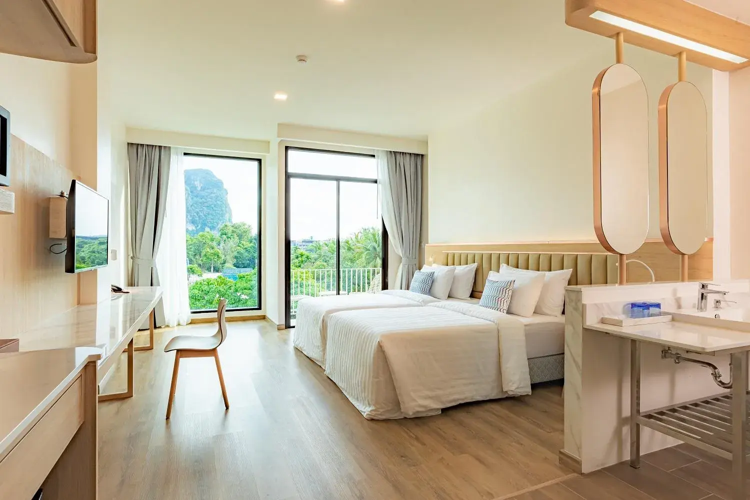 Deluxe Double or Twin Room with Mountain View in Infinity Aonang Krabi Deluxe Double or Twin Room with Mountain View in Infinity Aonang Krabi